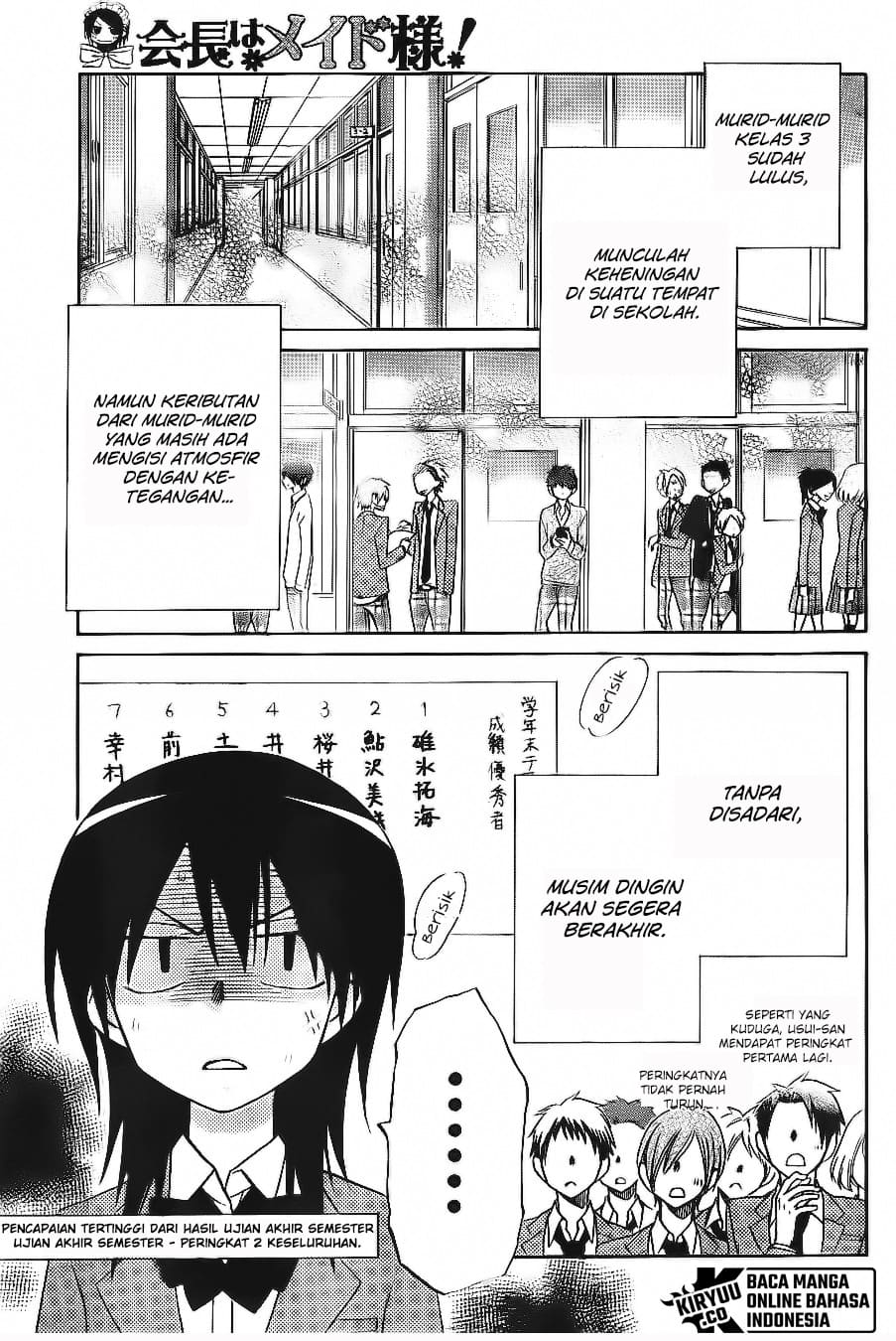 Kaichou wa Maid-sama! Chapter 64 Gambar 4
