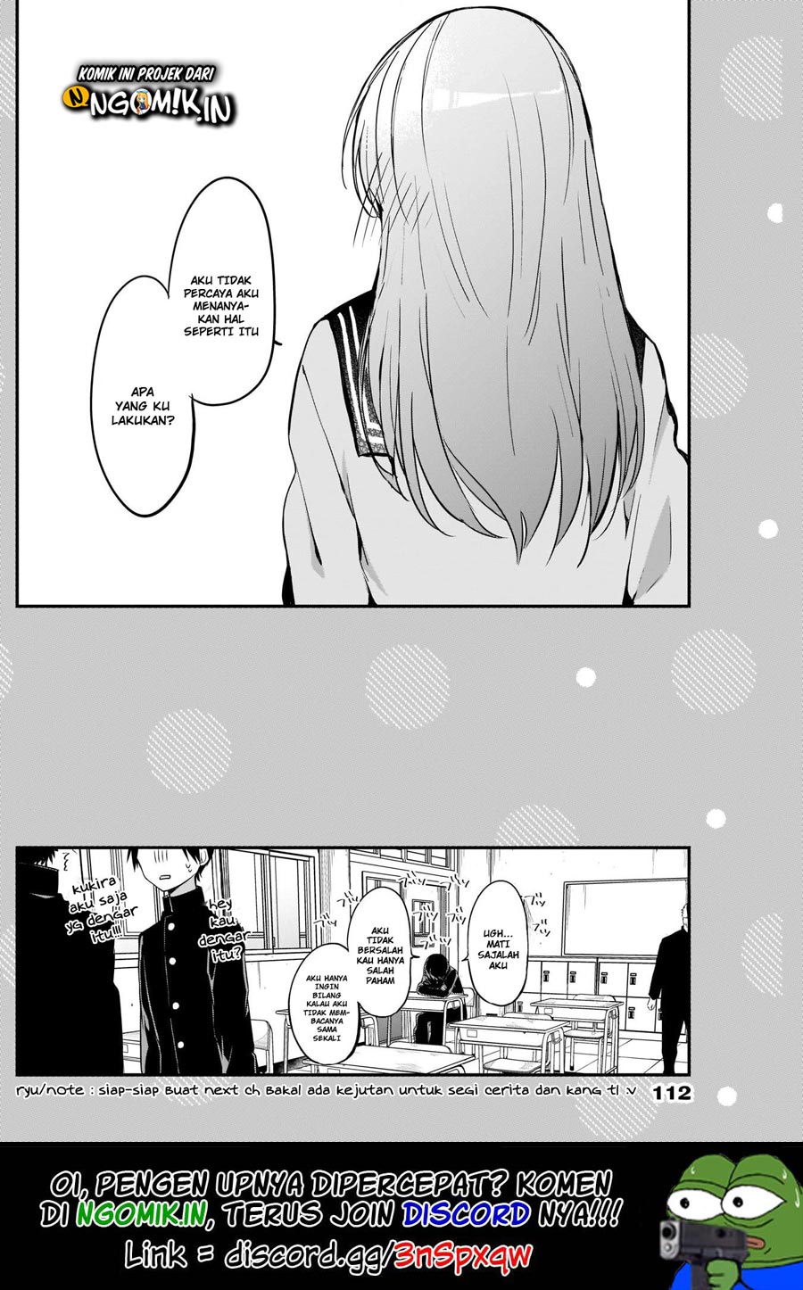 Kubo-san wa Boku (Mobu) wo Yurusanai Chapter 21.5 Gambar 7