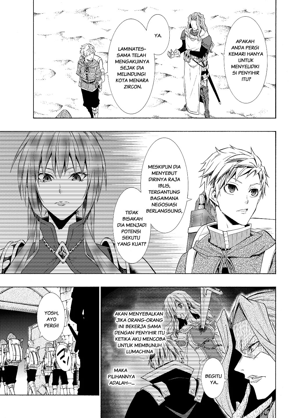 Isekai Maou to Shoukan Shoujo no Dorei Majutsu Chapter 54.1 Gambar 3