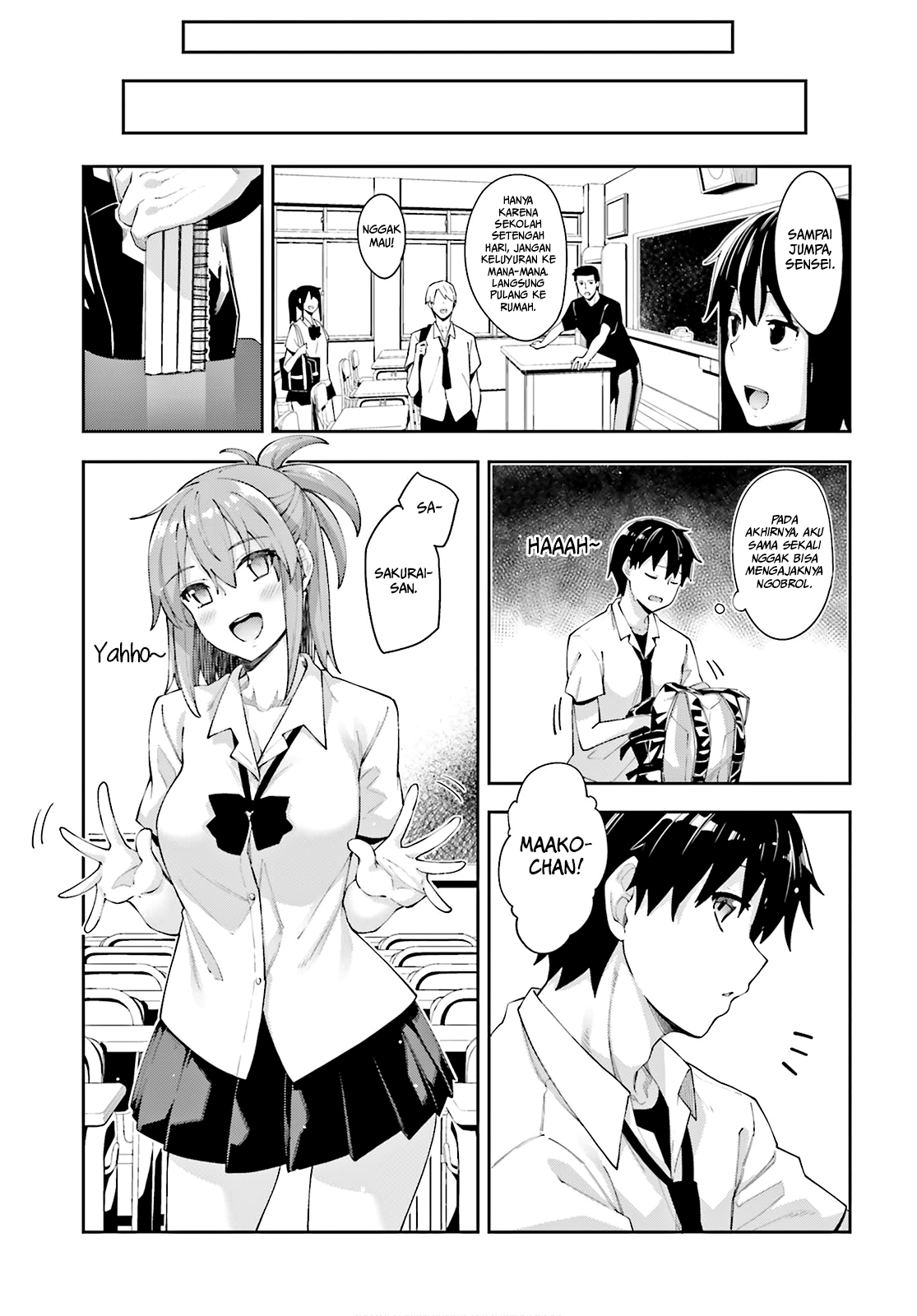Sakurai-san Wants To Be Noticed Chapter 08 Gambar 10