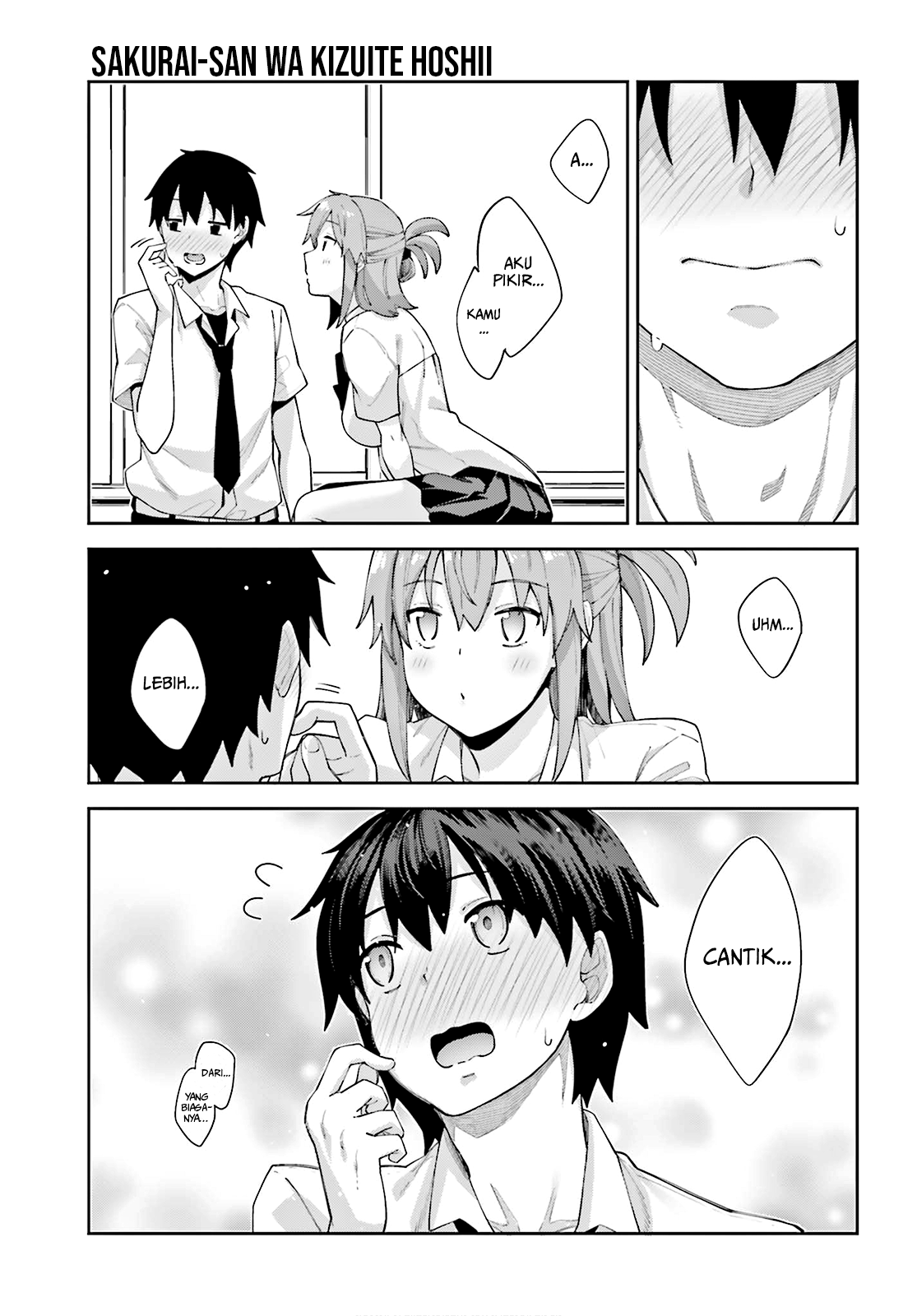 Sakurai-san Wants To Be Noticed Chapter 08 Gambar 16