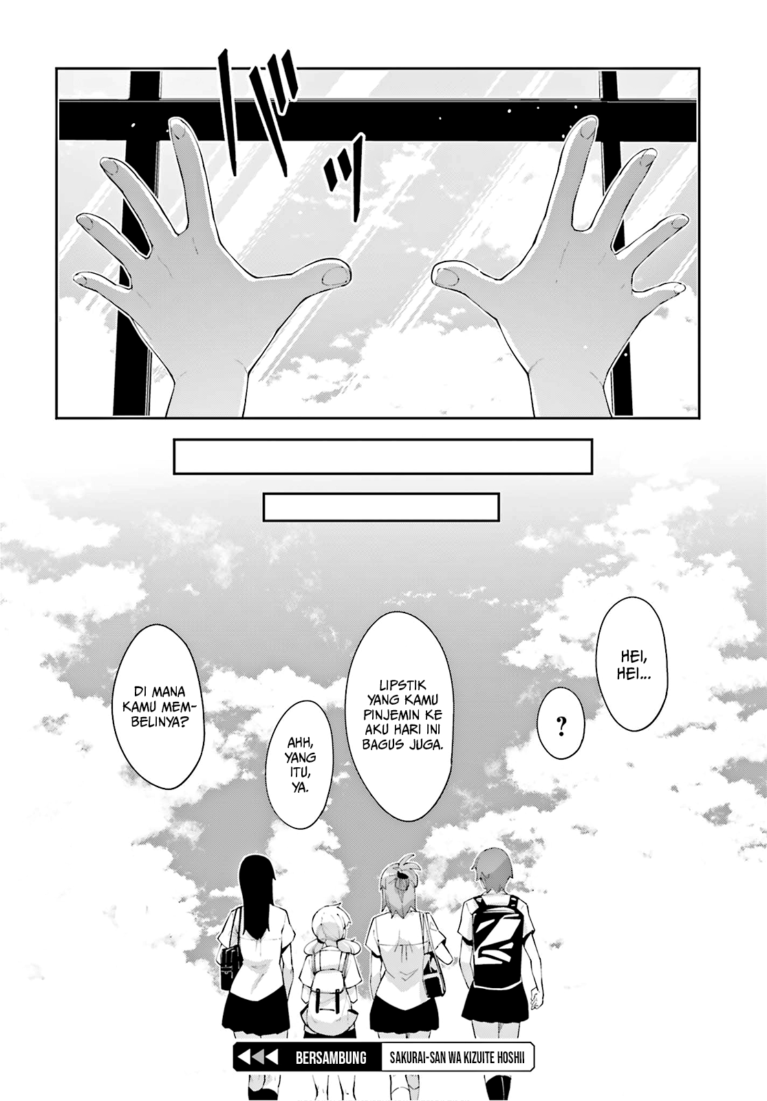 Sakurai-san Wants To Be Noticed Chapter 08 Gambar 23