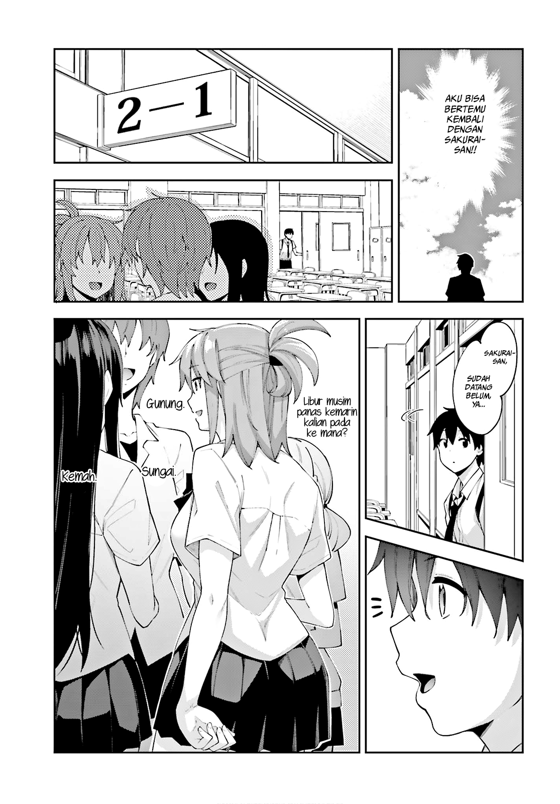 Sakurai-san Wants To Be Noticed Chapter 08 Gambar 4