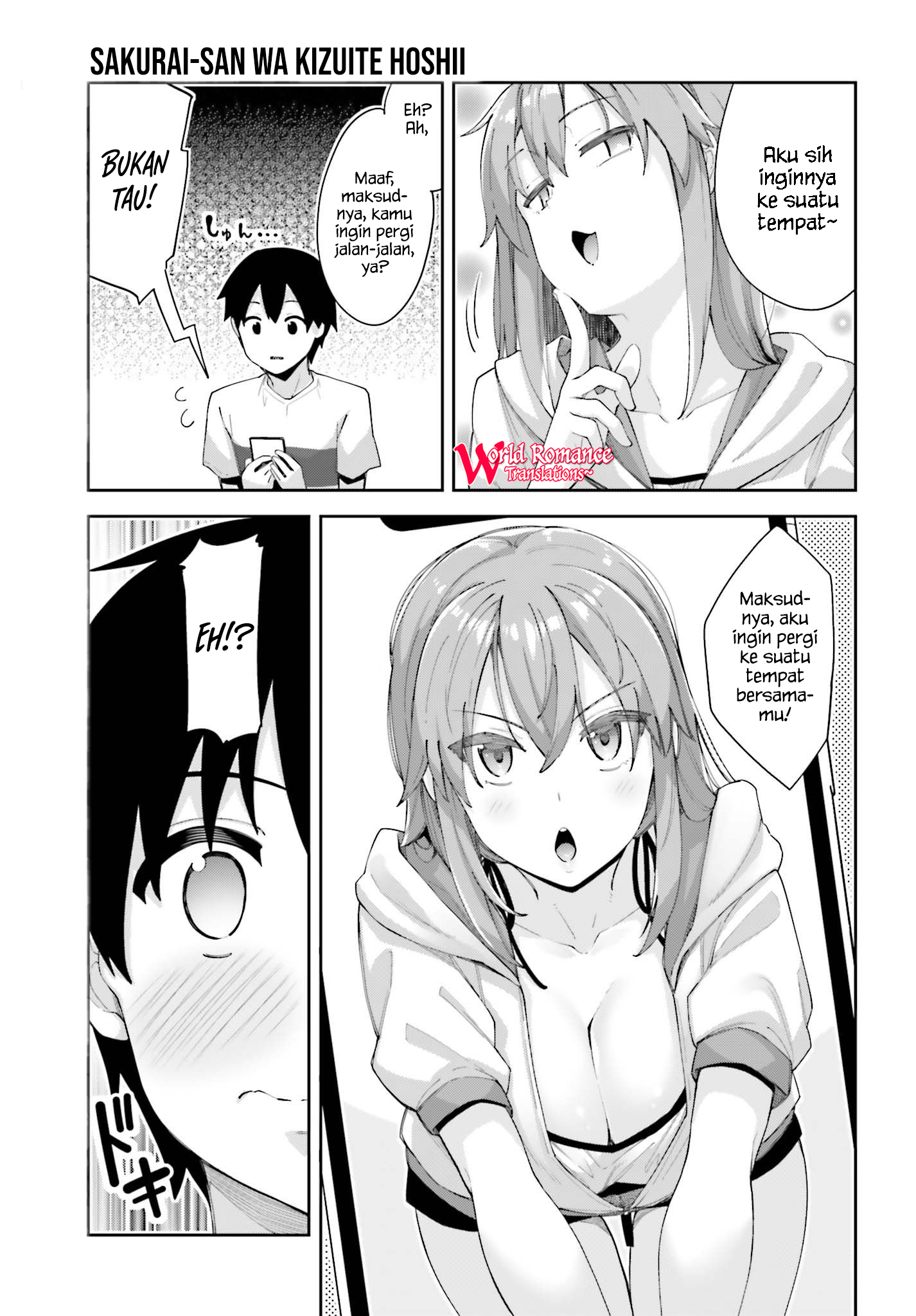 Sakurai-san Wants To Be Noticed Chapter 06 Gambar 12