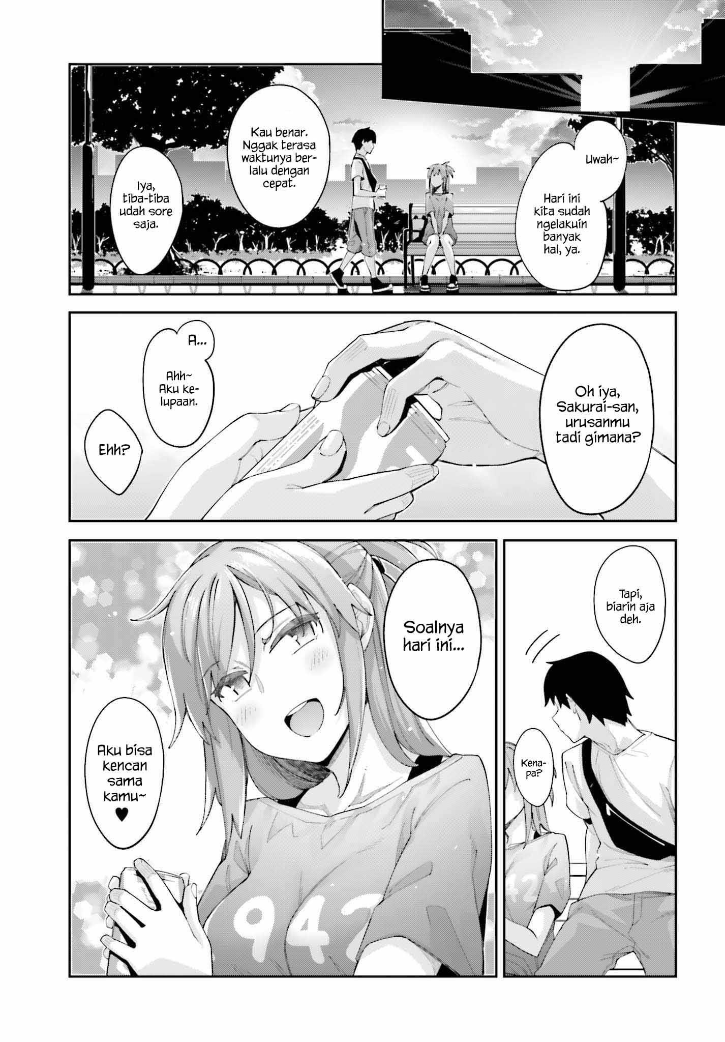 Sakurai-san Wants To Be Noticed Chapter 05 Gambar 15