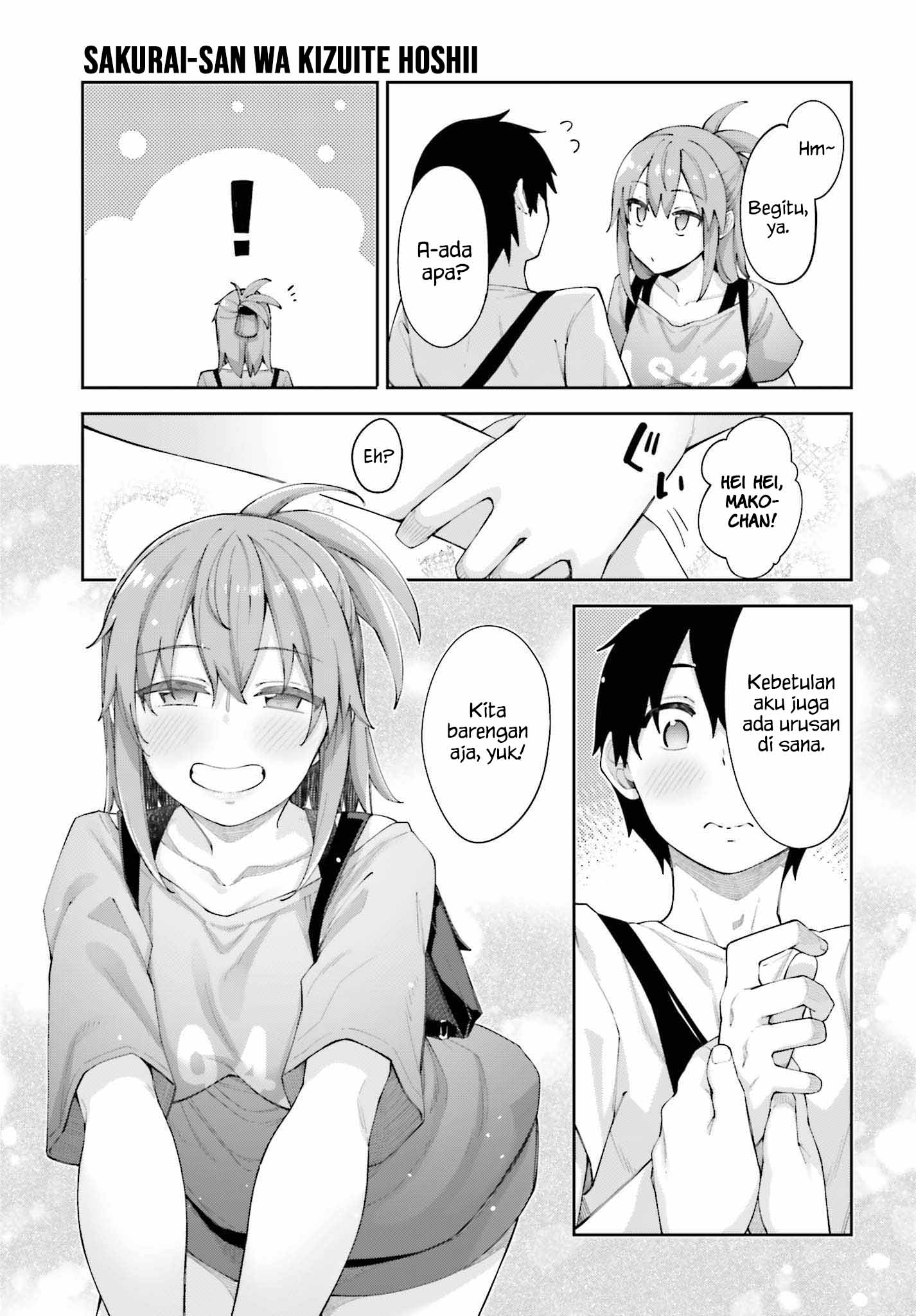 Sakurai-san Wants To Be Noticed Chapter 05 Gambar 4