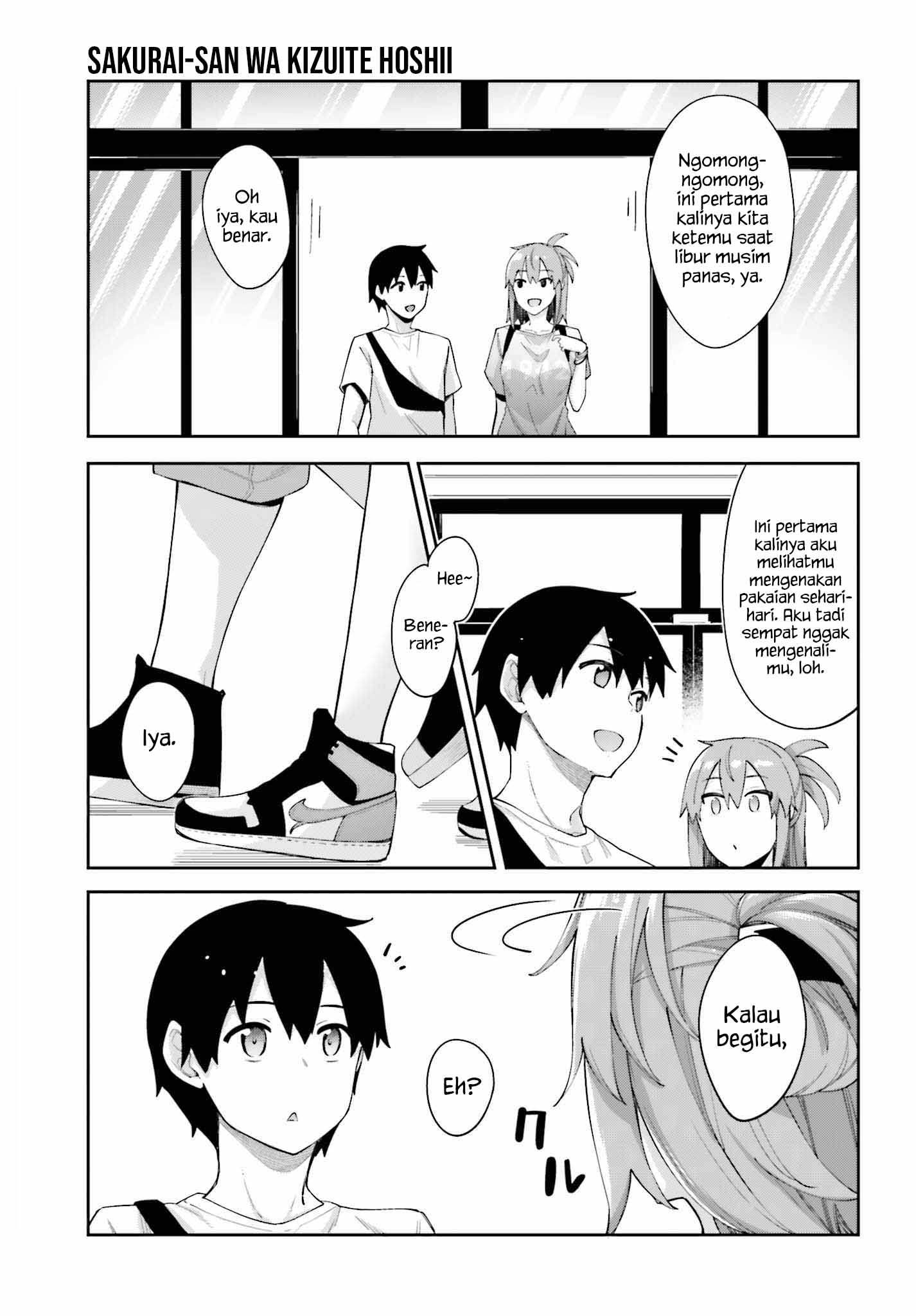 Sakurai-san Wants To Be Noticed Chapter 05 Gambar 6