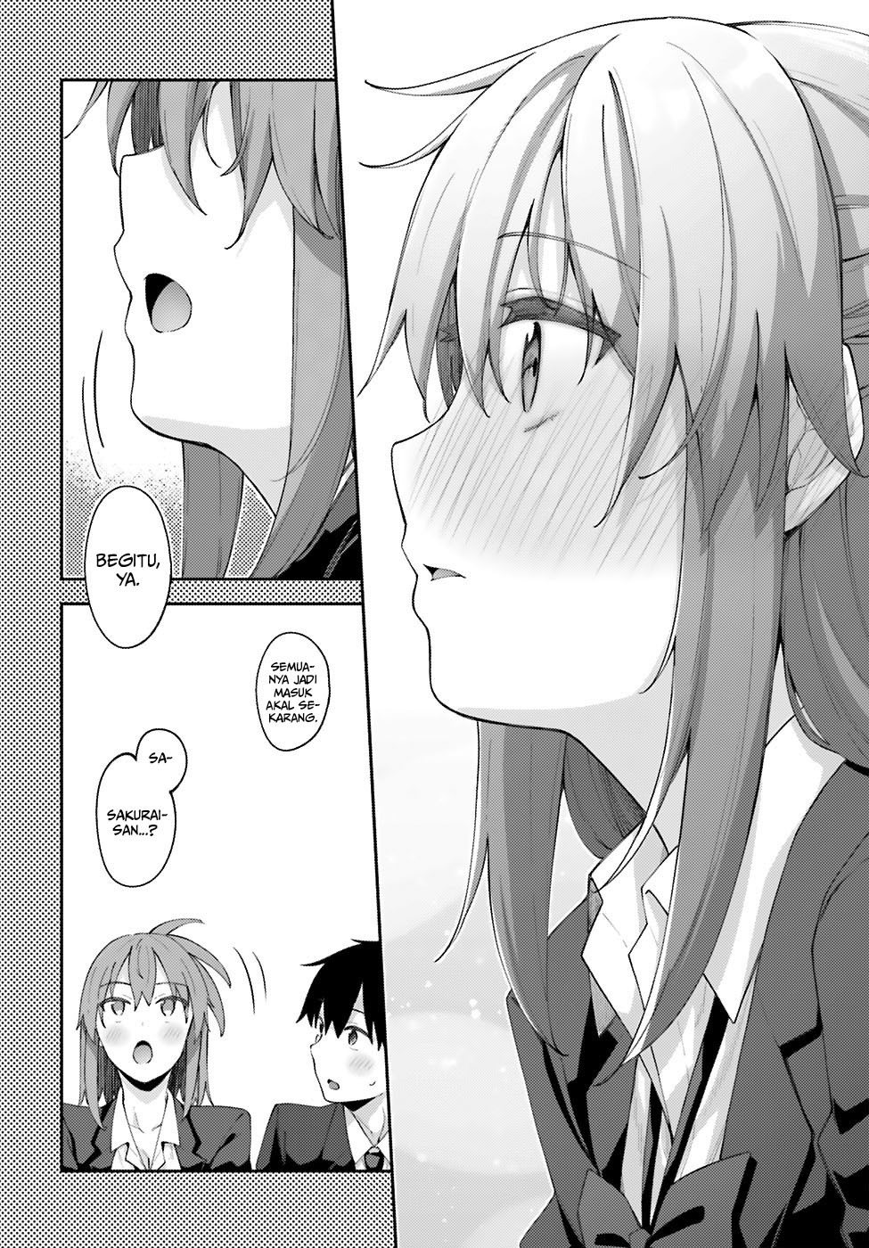 Sakurai-san Wants To Be Noticed Chapter 04 Gambar 25