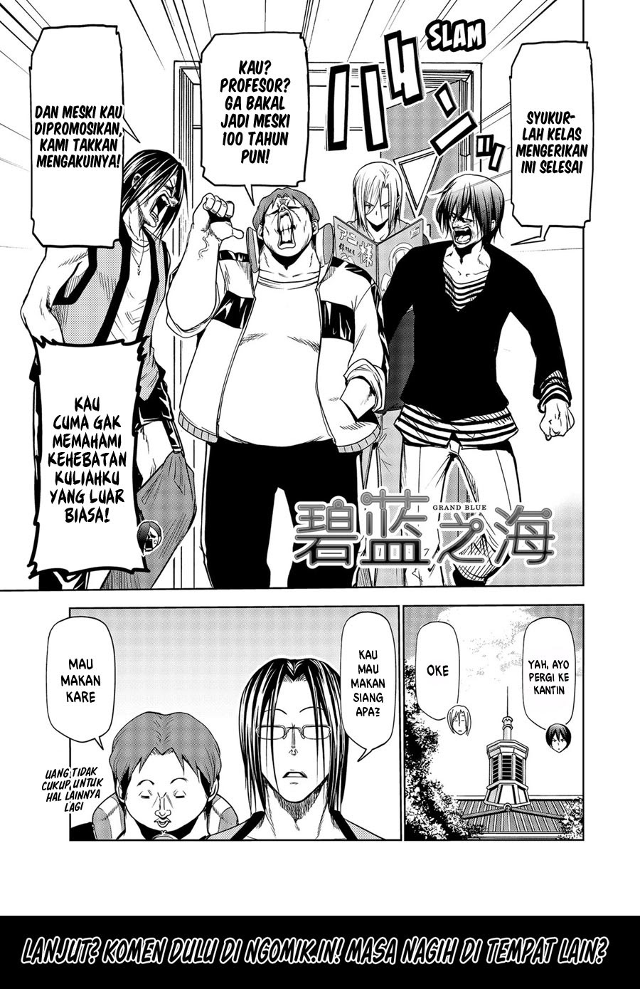 Baca Grand Blue Chapter 62.5 Gambar 2