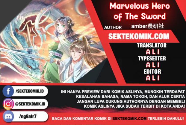 Baca Komik Marvelous Hero of The Sword Chapter 01 Gambar 1