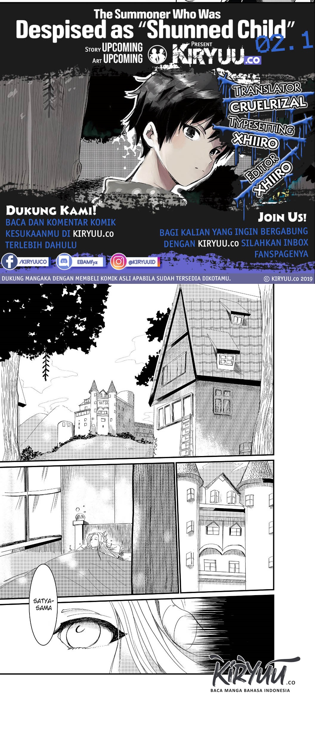 Baca Komik The Summoner Who Was Despised as “Shunned Child” Chapter 02.1 Gambar 1