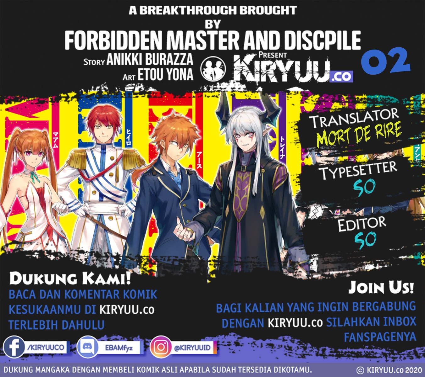 Baca  A Breakthrough Brought by Forbidden Master and Disciple Chapter 02 Gambar 2