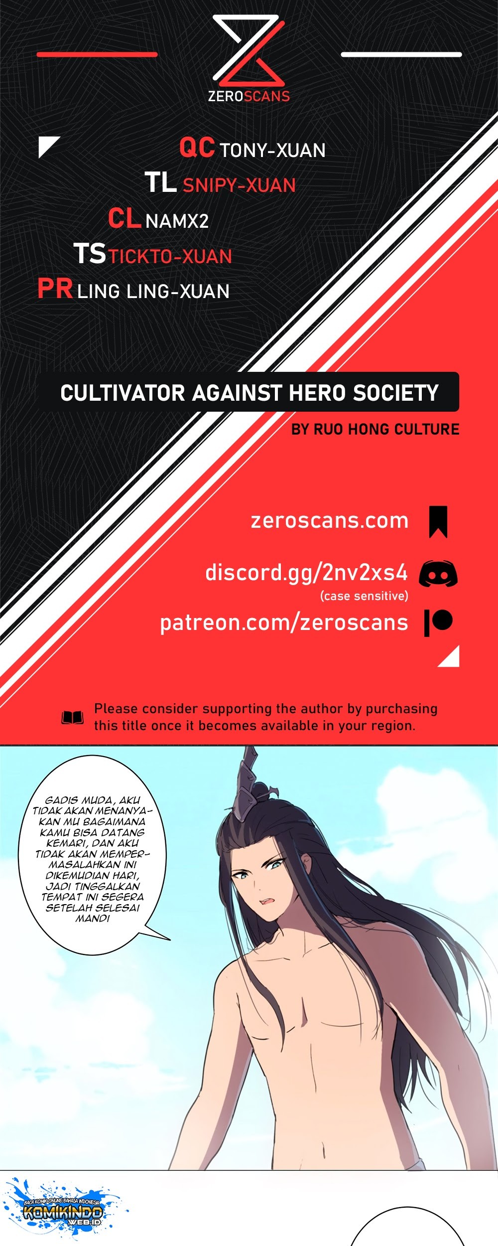 Baca Cultivator Against Hero Society Chapter 04 Gambar 2