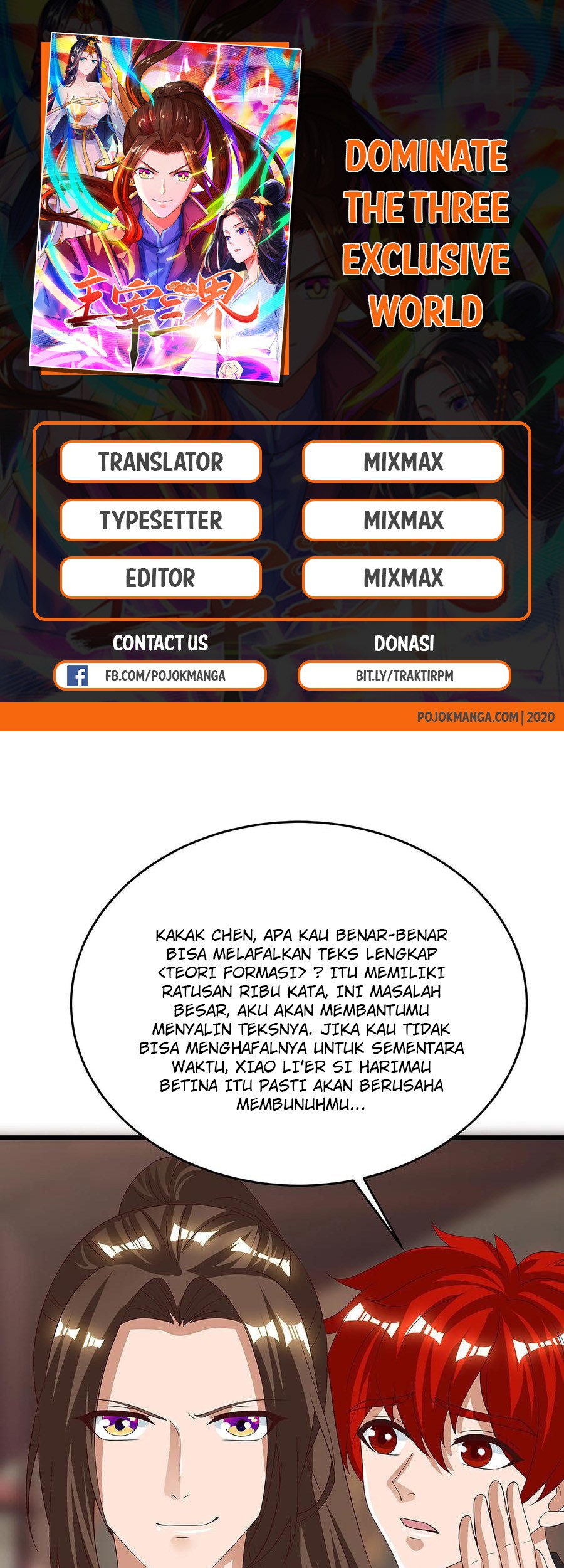 Baca Komik Dominate the Three Realms Chapter 75 Gambar 1