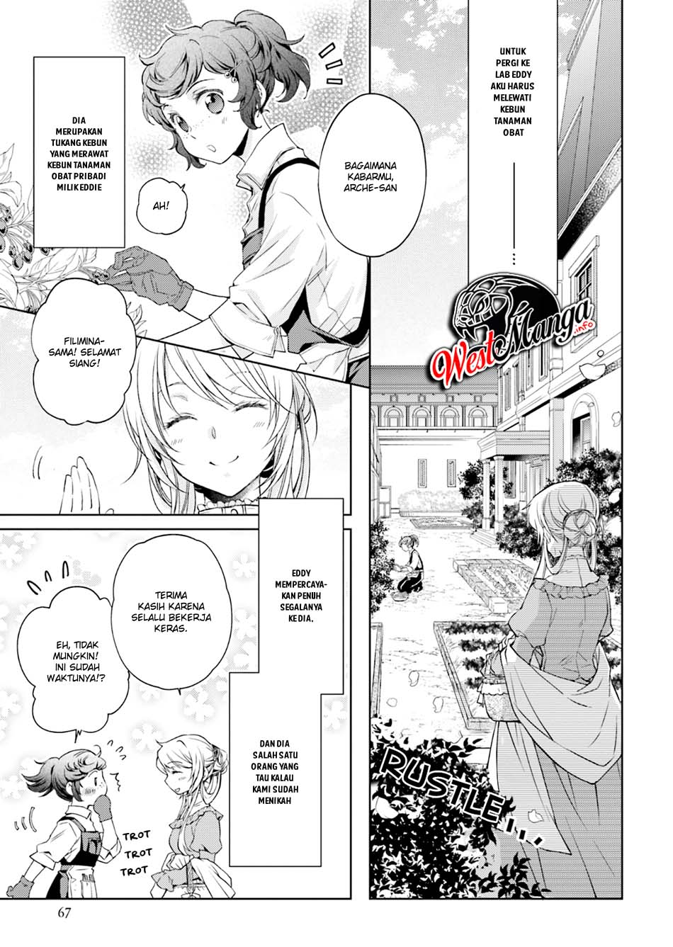 Mahoutsukai no Konyakusha Chapter 15.1 Gambar 9