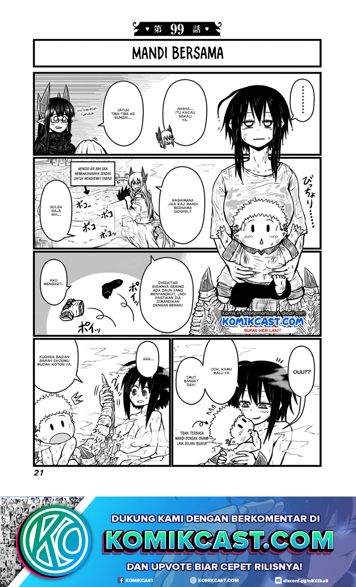 Baca  Musuko ga Kawaikute Shikataganai Mazoku no Hahaoya Chapter 99 Gambar 2