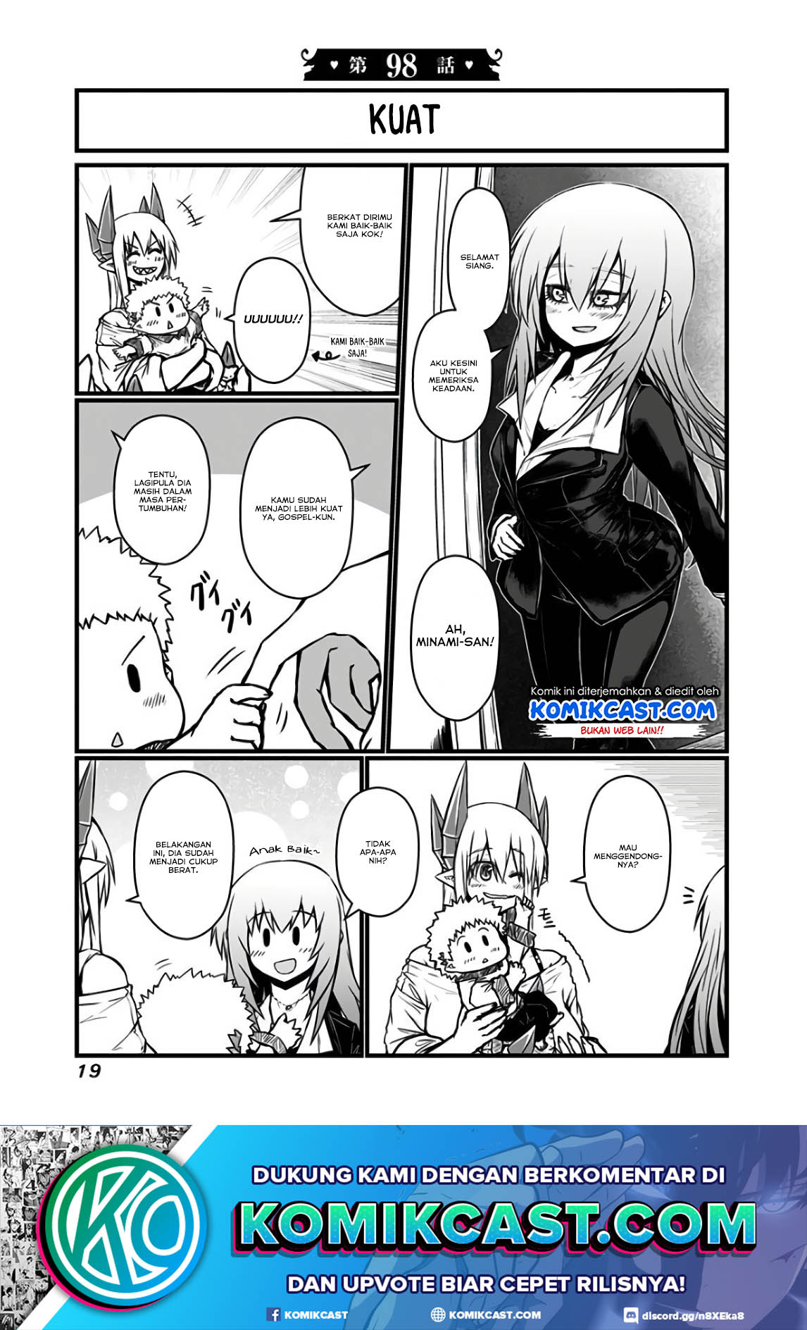 Baca  Musuko ga Kawaikute Shikataganai Mazoku no Hahaoya Chapter 98 Gambar 2