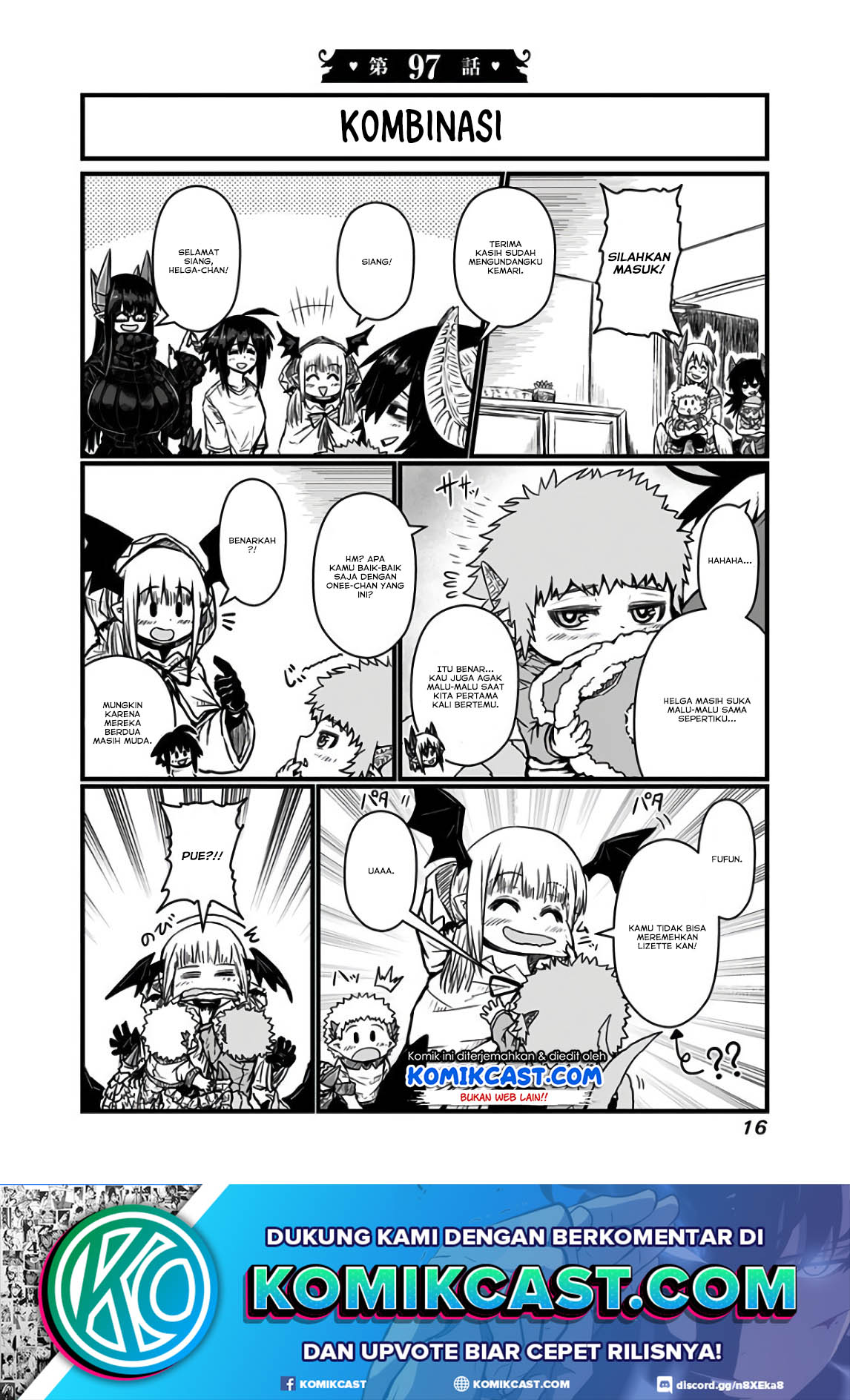 Baca  Musuko ga Kawaikute Shikataganai Mazoku no Hahaoya Chapter 97 Gambar 2