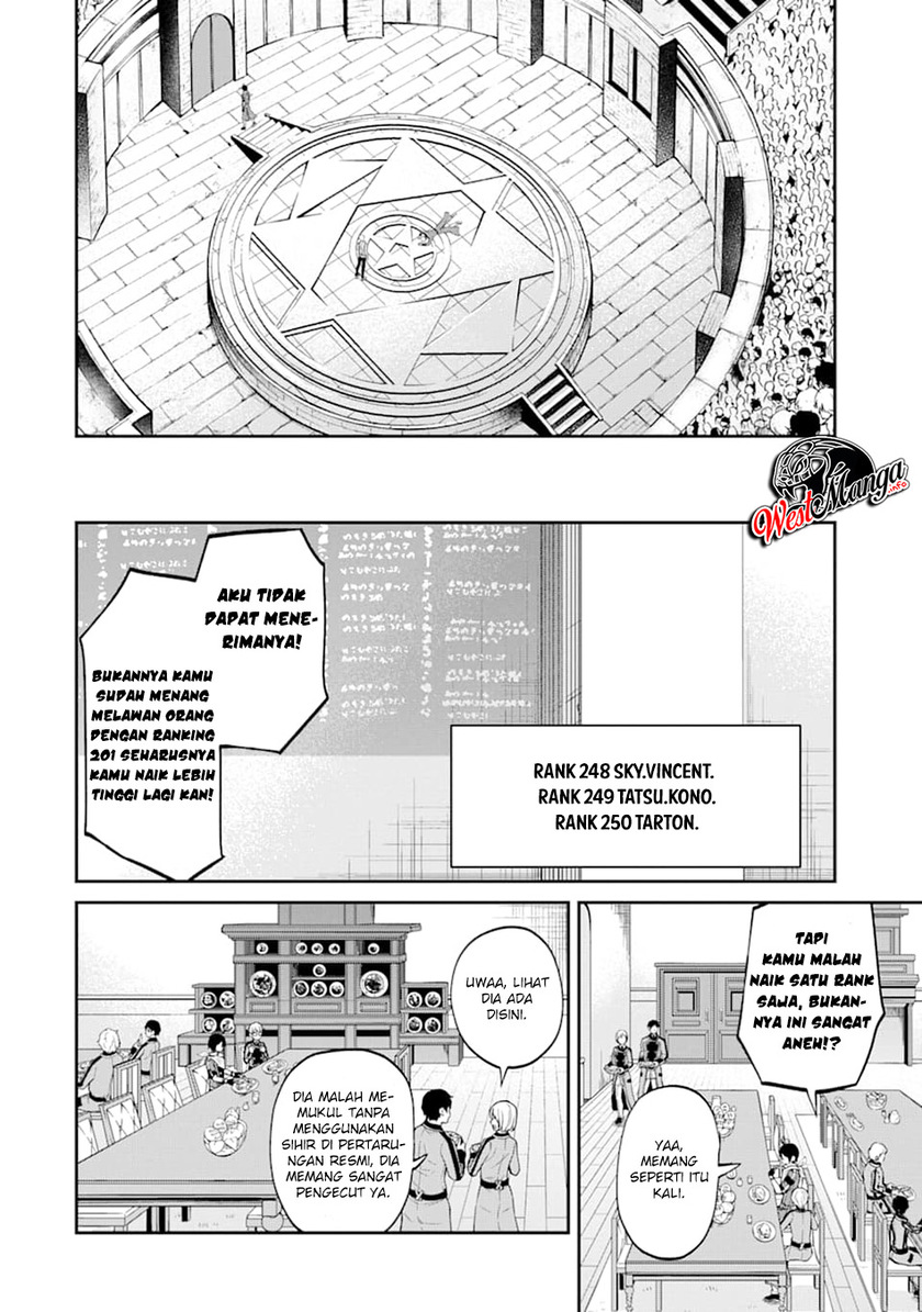 Saisoku Musou No B-kyuu Mahou Tsukai: Ippatsu Utareru Mae Ni Senpatsu Uchikaesu! Chapter 07 Gambar 20