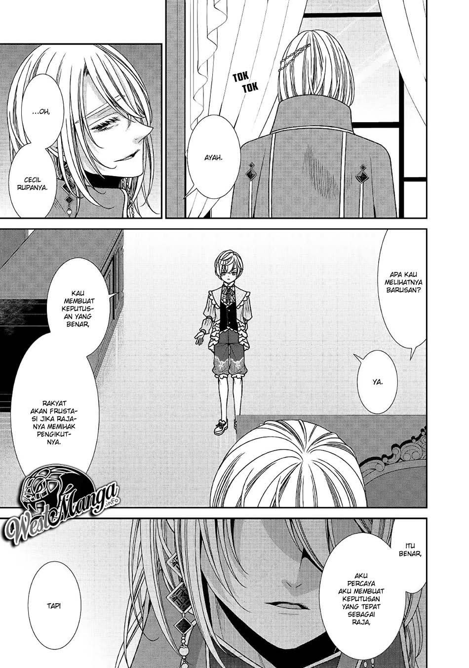 Jishou Akuyaku Reijou na Konyakusha no Kansatsu Kiroku Chapter 21 Gambar 27