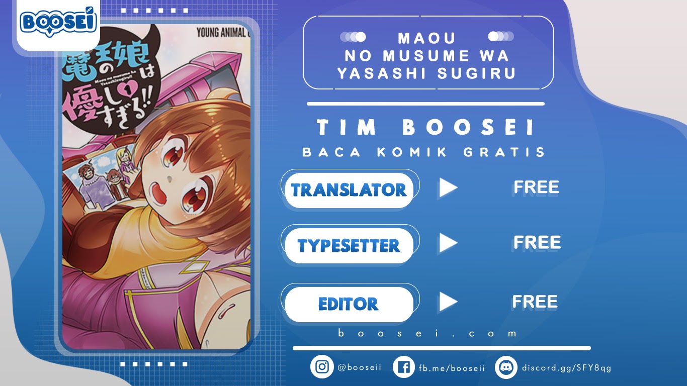 Baca Komik Maou no Musume wa Yasashi sugiru!! Chapter 04 Gambar 1