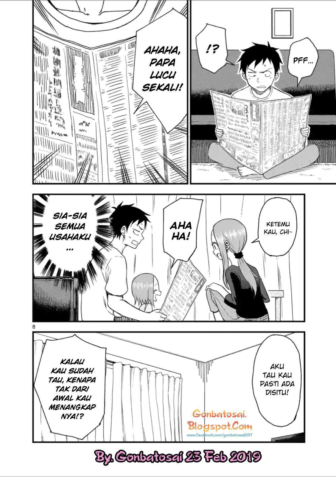 Karakai Jouzu no (Moto) Takagi-san Chapter 41 Gambar 10