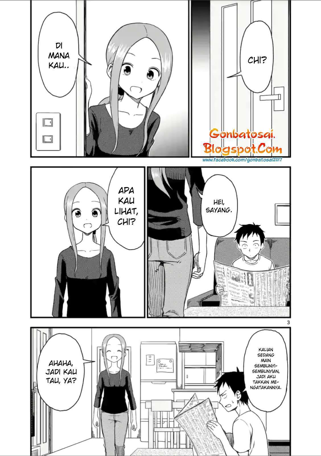 Karakai Jouzu no (Moto) Takagi-san Chapter 41 Gambar 4