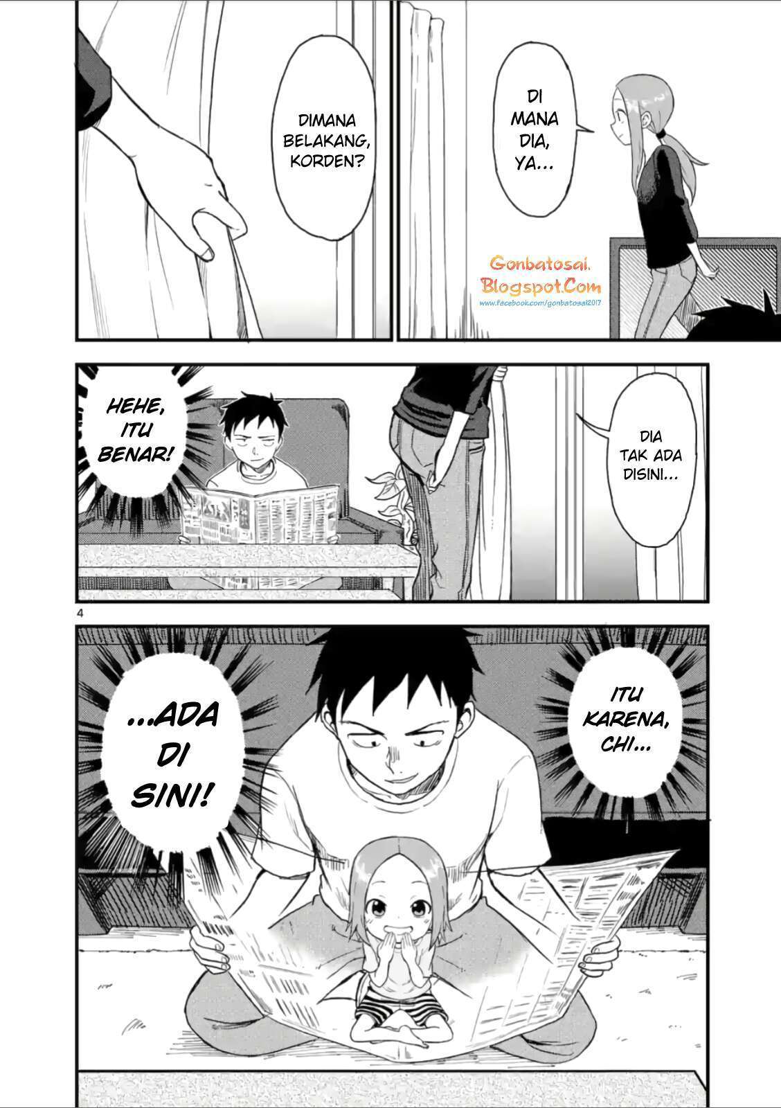 Karakai Jouzu no (Moto) Takagi-san Chapter 41 Gambar 5