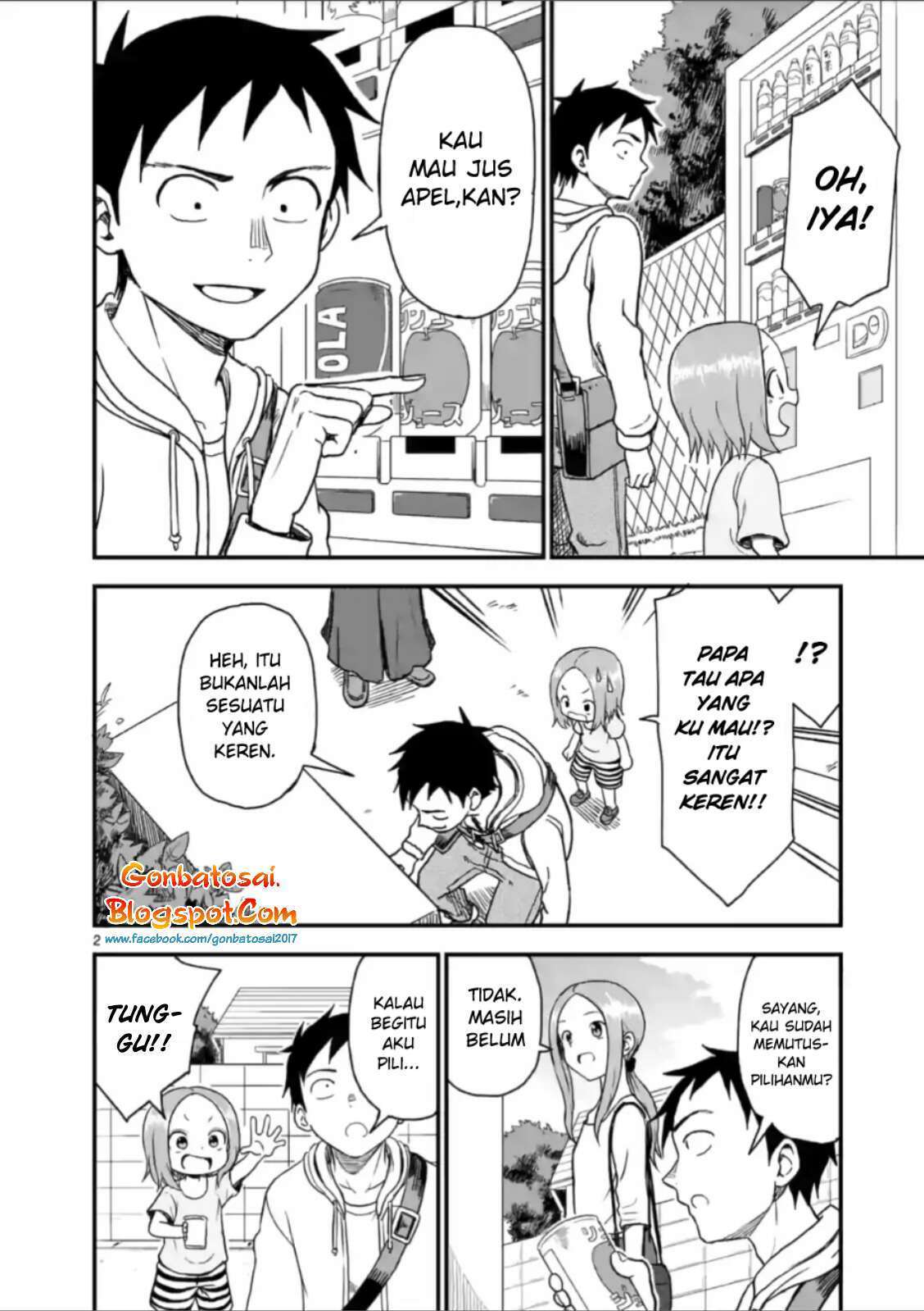 Karakai Jouzu no (Moto) Takagi-san Chapter 40 Gambar 3