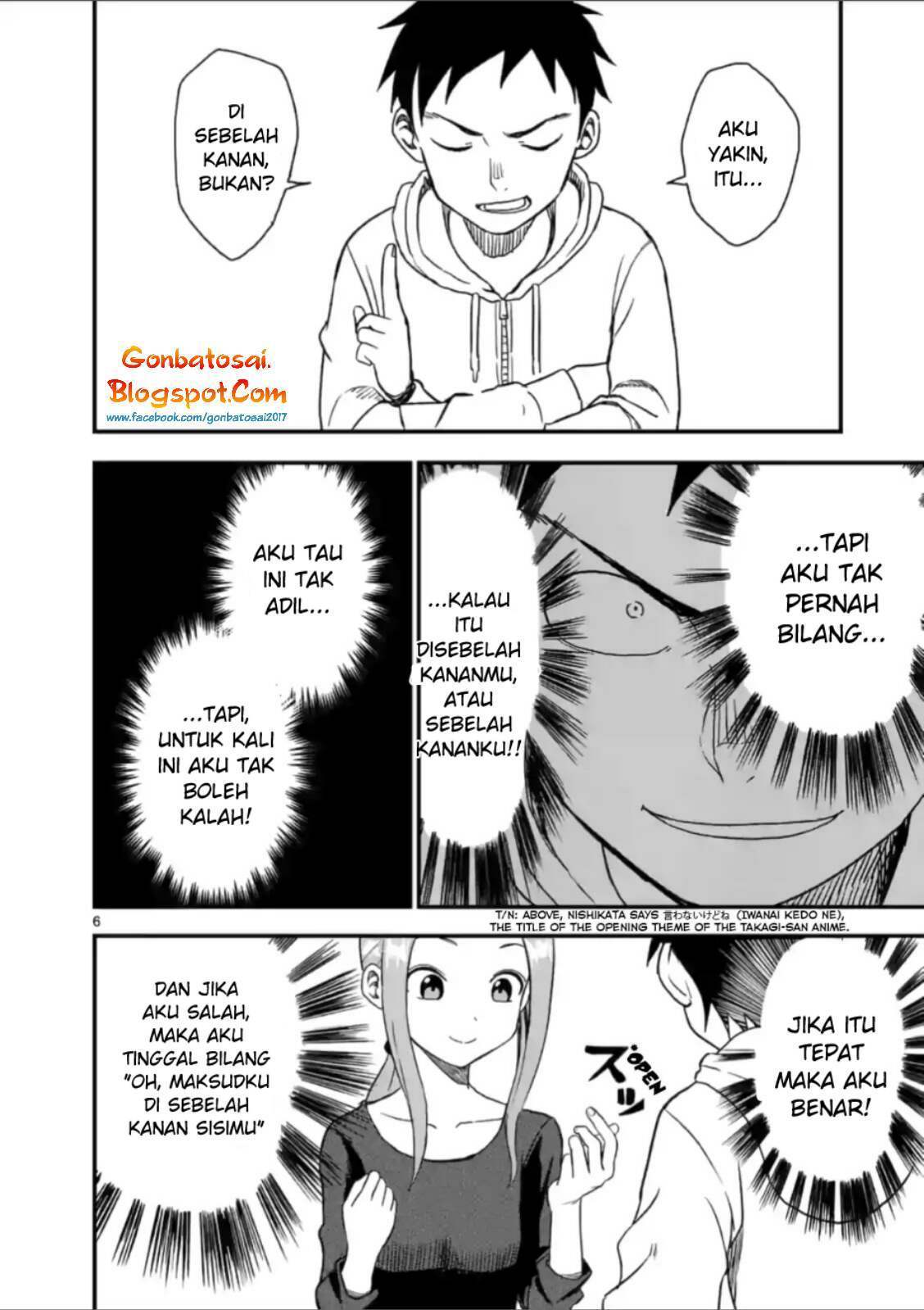 Karakai Jouzu no (Moto) Takagi-san Chapter 39 Gambar 7