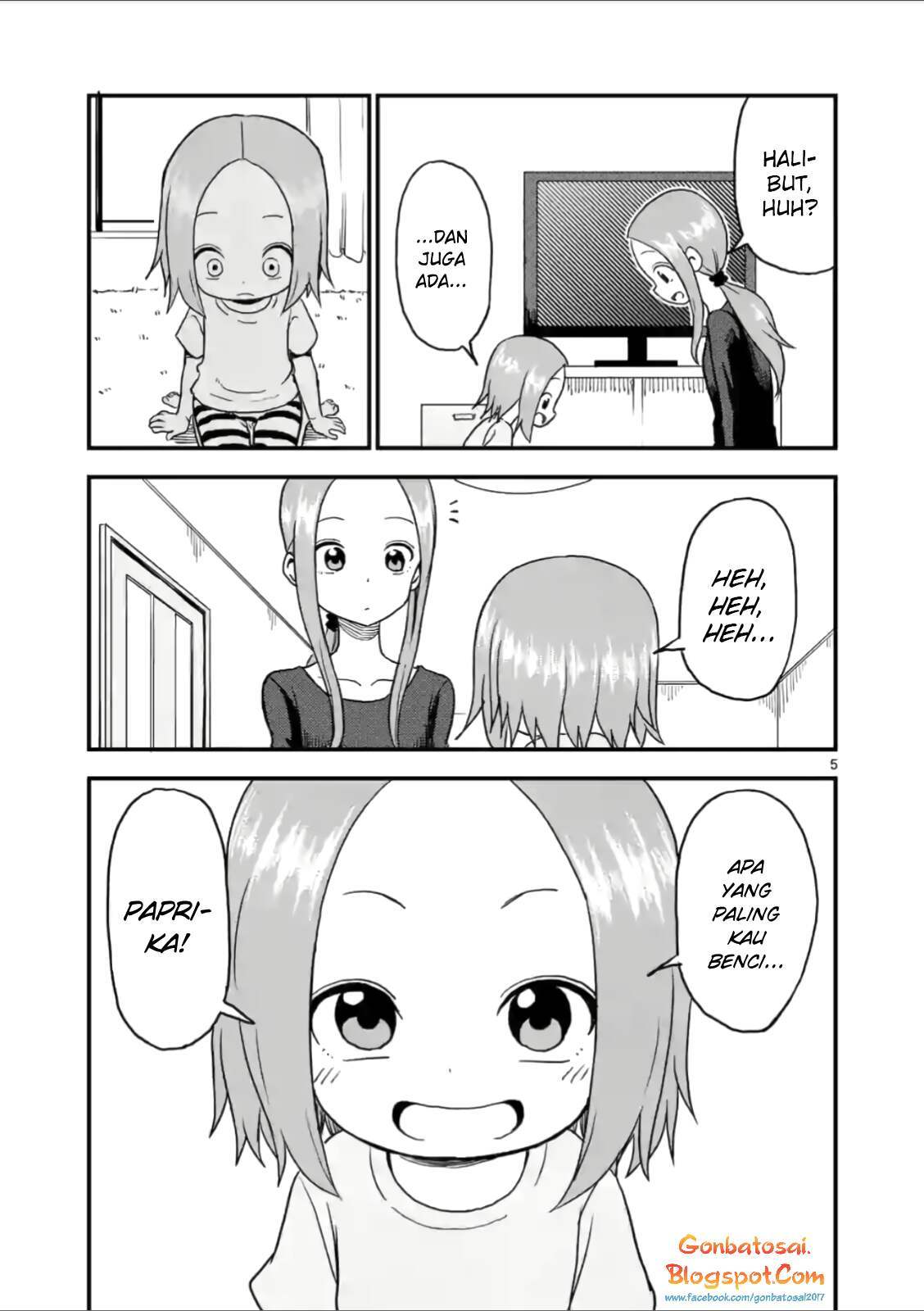 Karakai Jouzu no (Moto) Takagi-san Chapter 34 Gambar 6