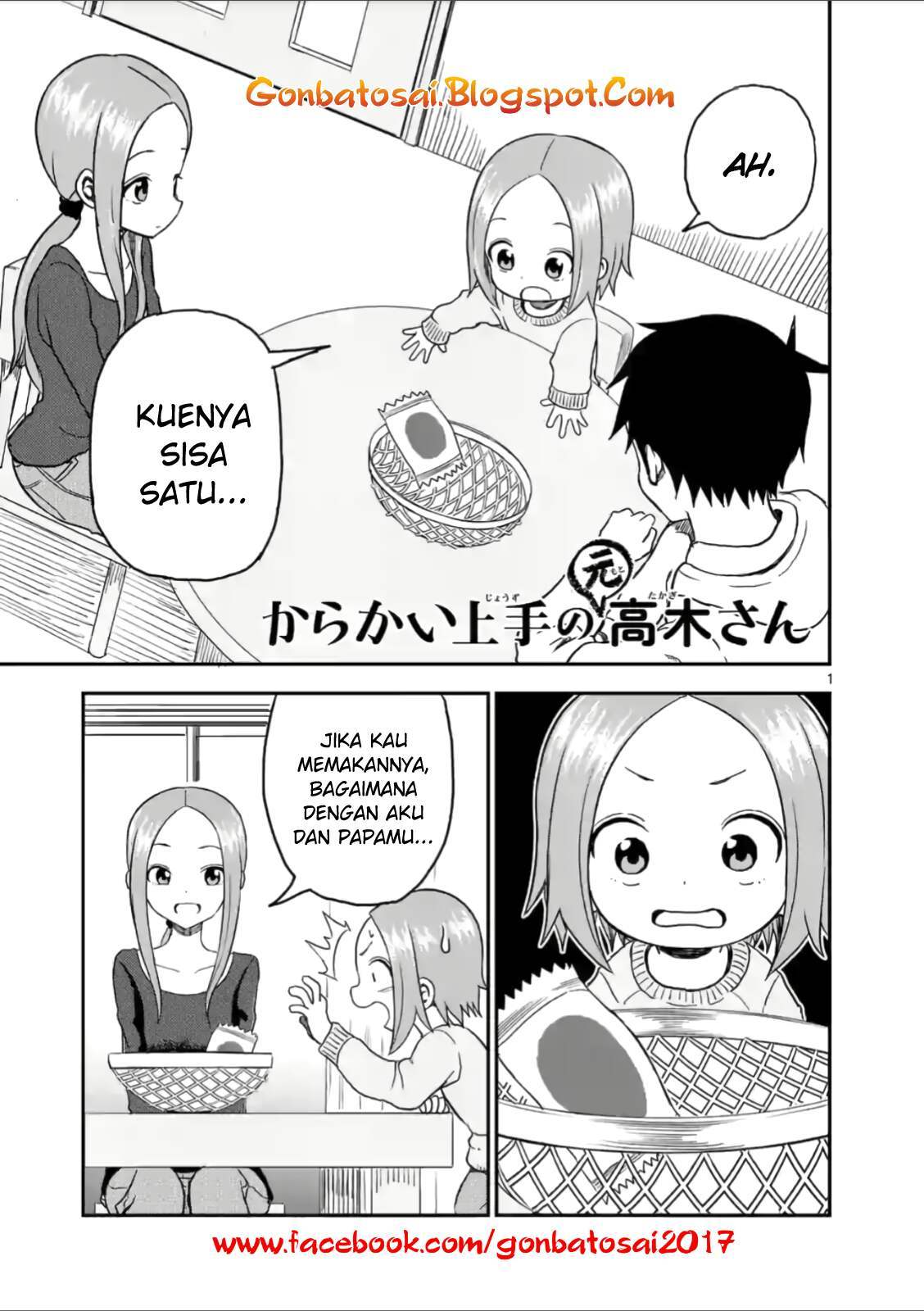 Baca Karakai Jouzu no (Moto) Takagi-san Chapter 27 Gambar 2