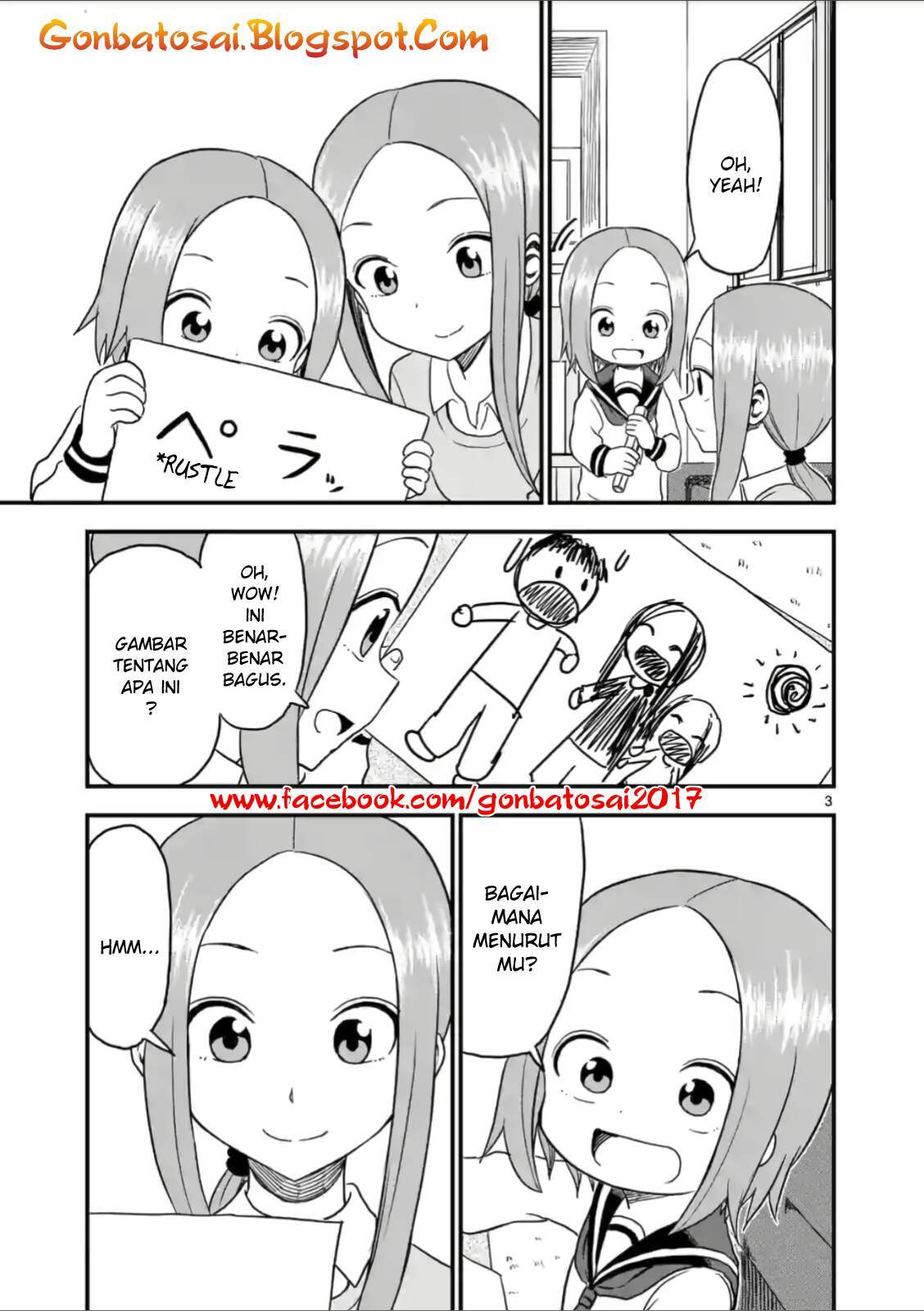 Karakai Jouzu no (Moto) Takagi-san Chapter 24 Gambar 4