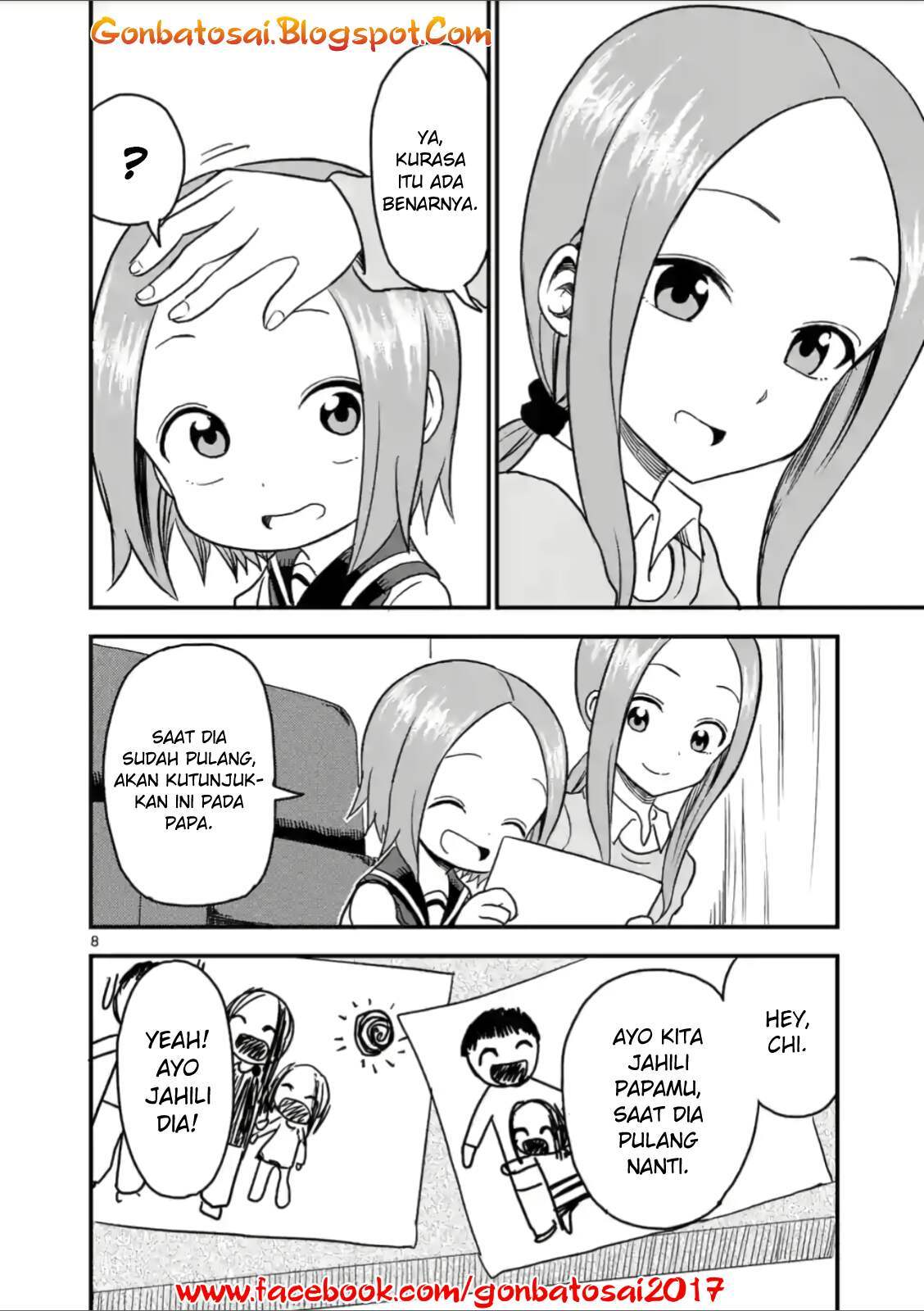 Karakai Jouzu no (Moto) Takagi-san Chapter 24 Gambar 9