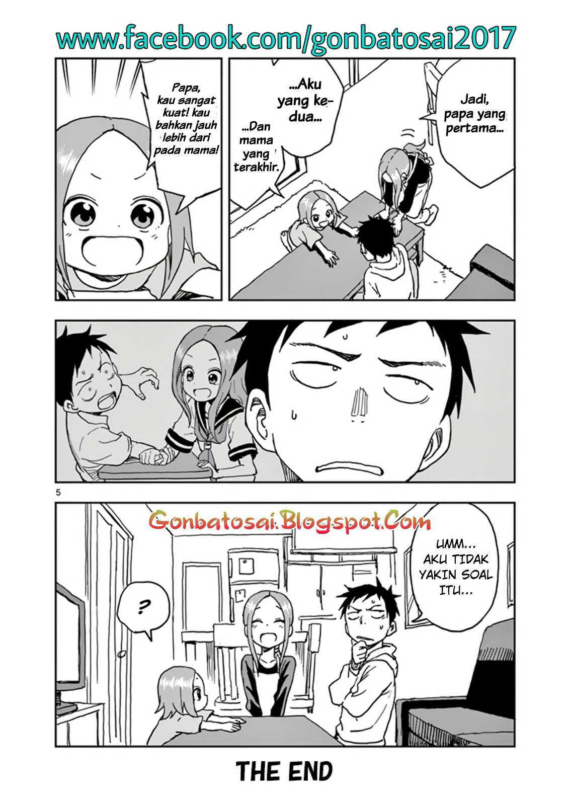 Karakai Jouzu no (Moto) Takagi-san Chapter 22.5 Gambar 6