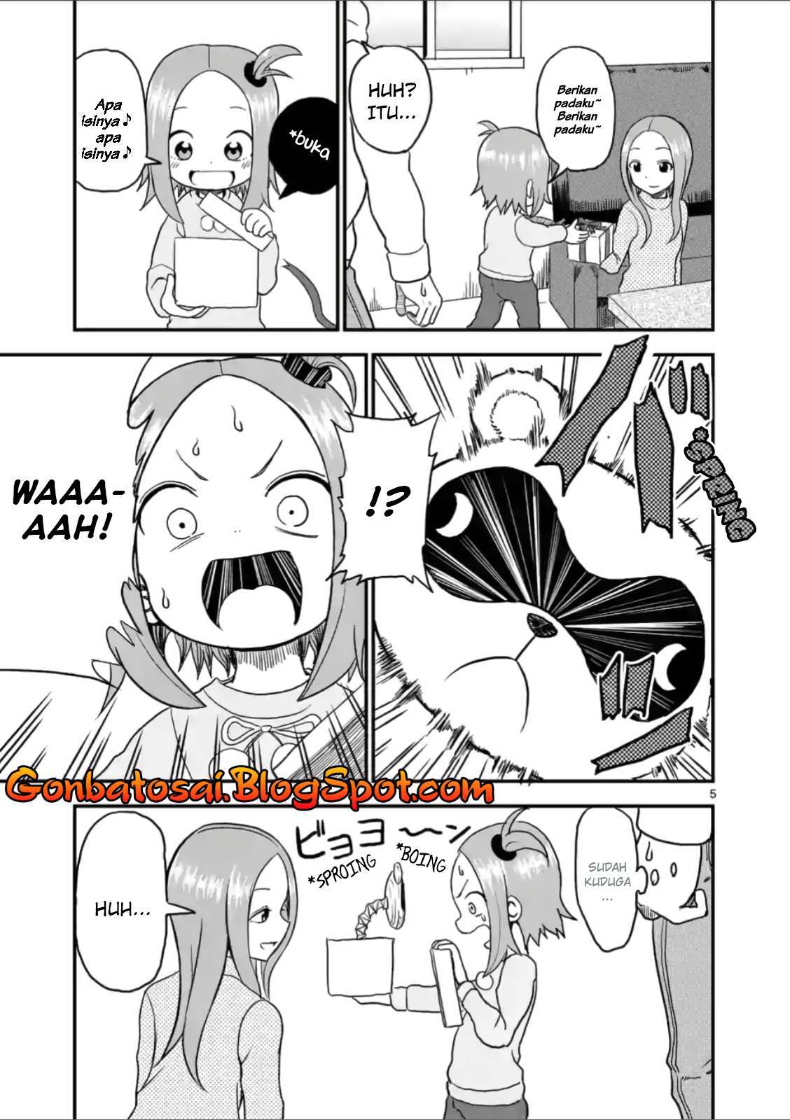 Karakai Jouzu no (Moto) Takagi-san Chapter 22 Gambar 6