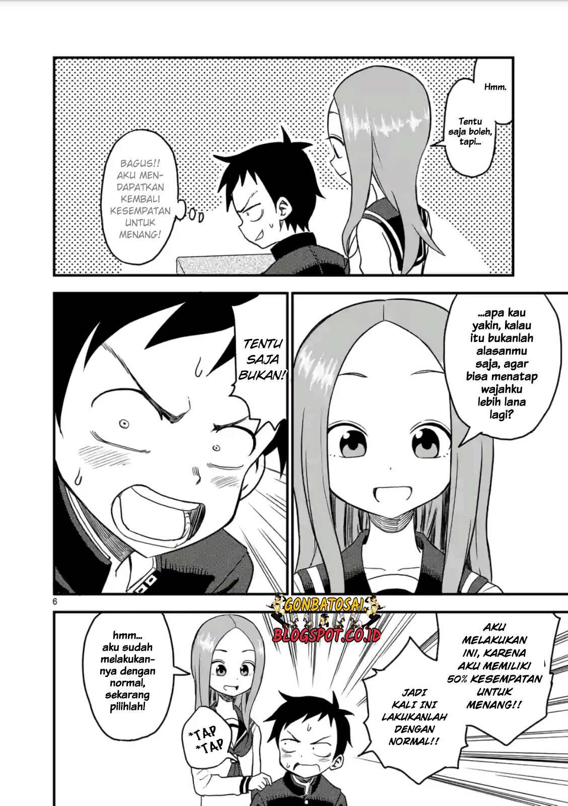 Karakai Jouzu no (Moto) Takagi-san Chapter 18 Gambar 7