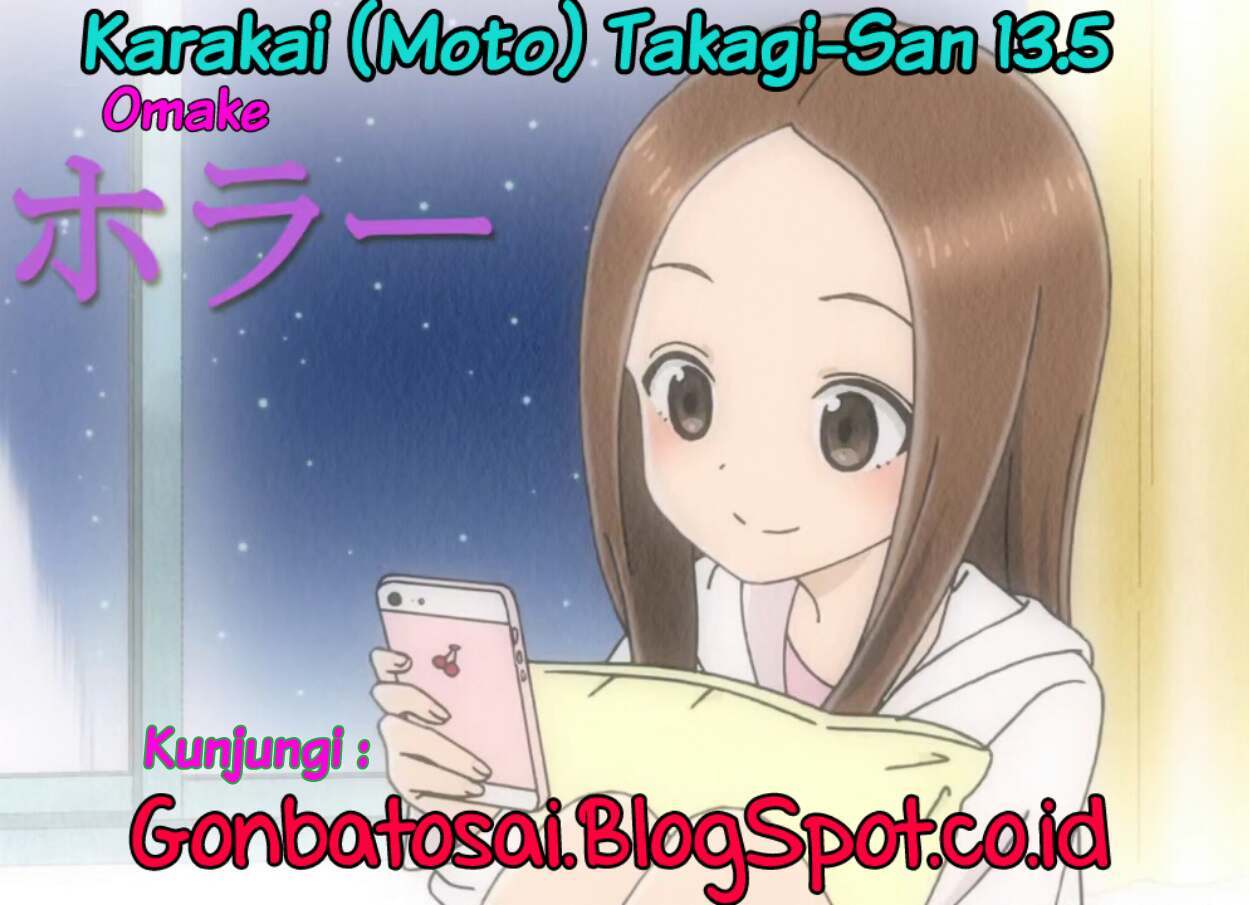 Baca Karakai Jouzu no (Moto) Takagi-san Chapter 15.5 Gambar 2