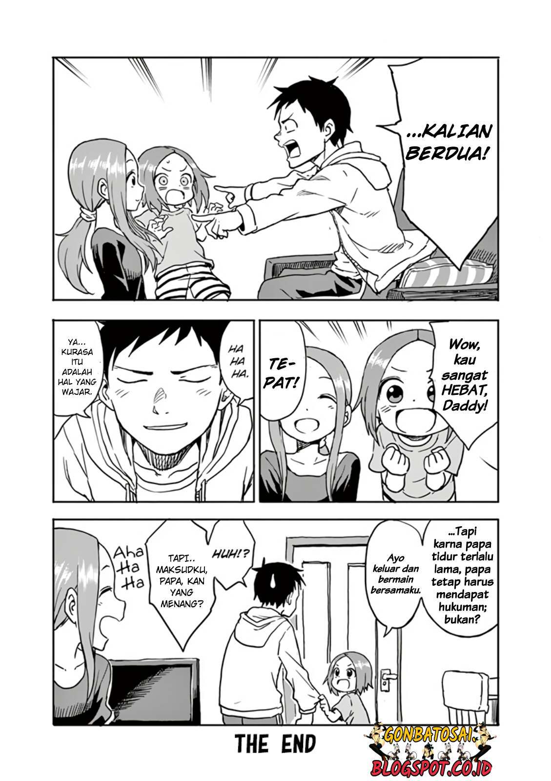 Karakai Jouzu no (Moto) Takagi-san Chapter 15.5 Gambar 4