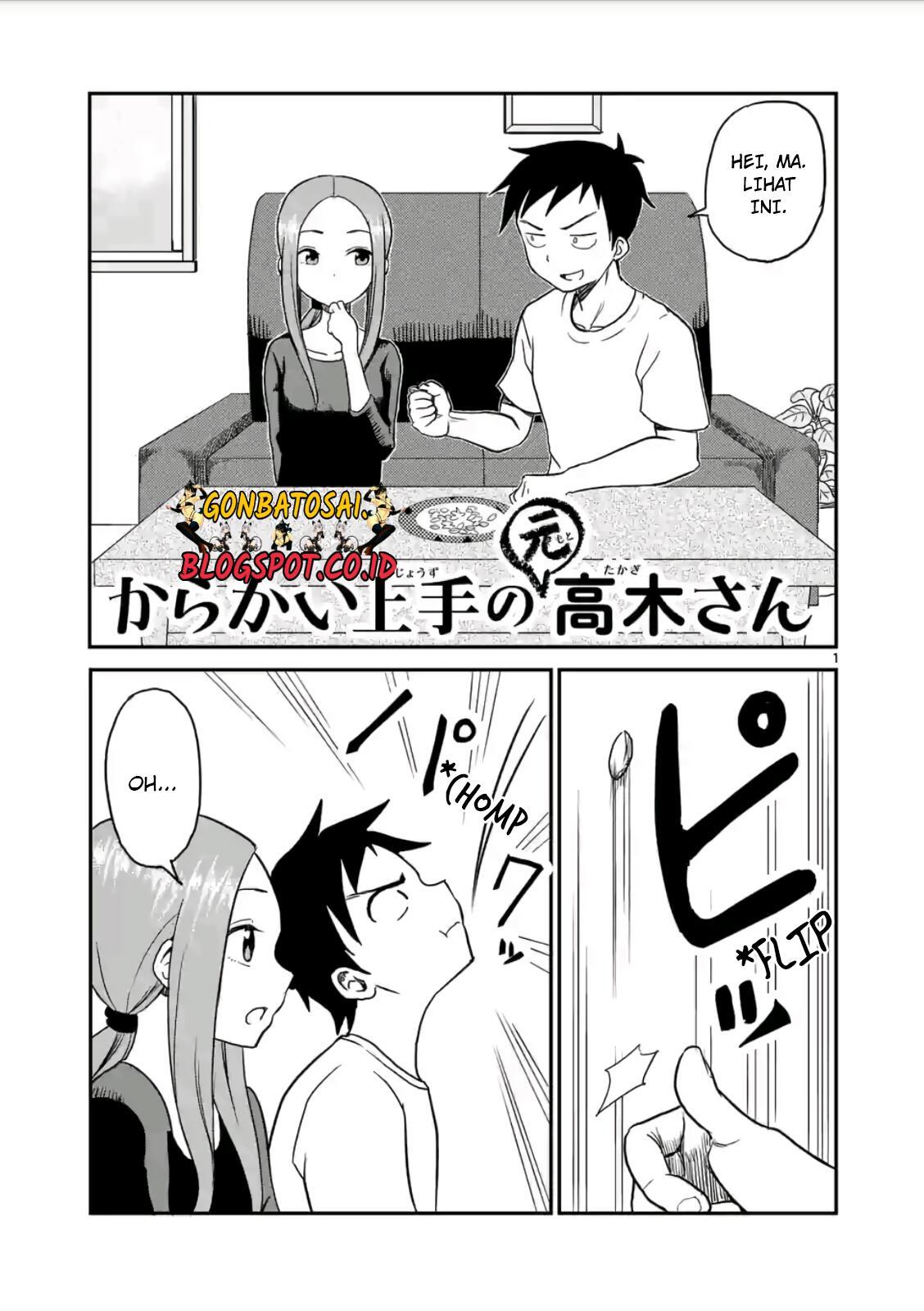 Baca Karakai Jouzu no (Moto) Takagi-san Chapter 13 Gambar 2
