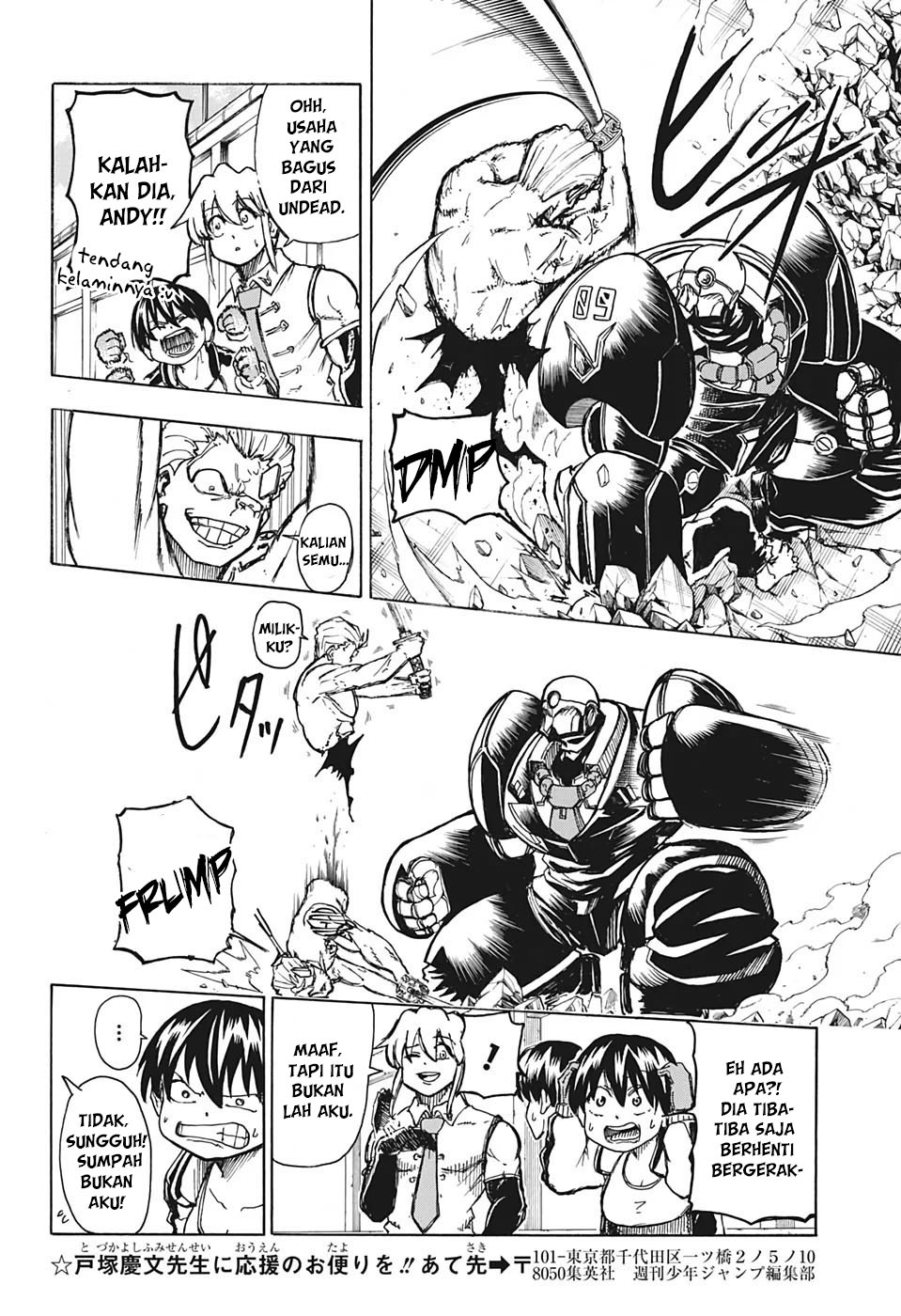 Undead Unluck Chapter 02 Gambar 15