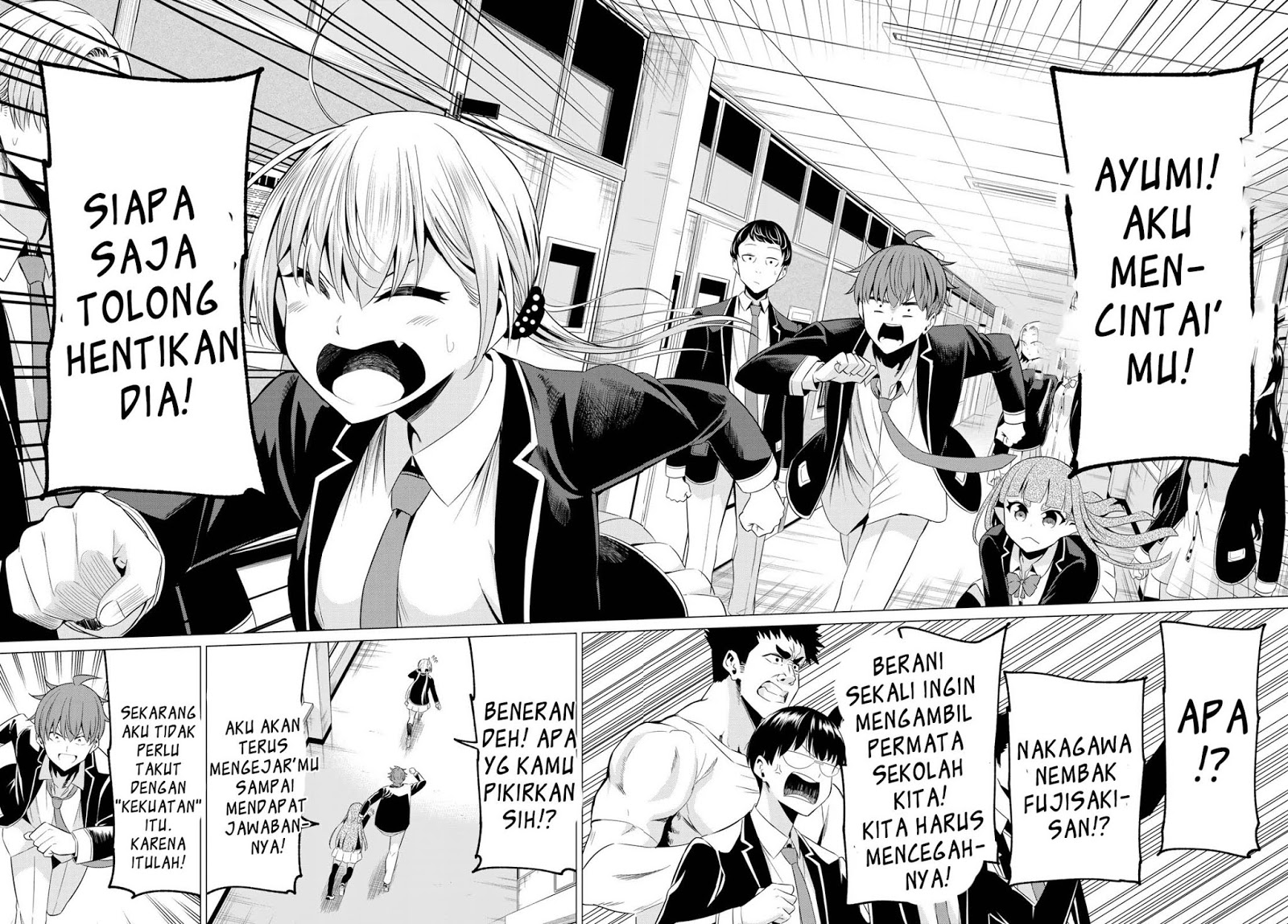 Sekai ka Kanojo ka Erabenai Chapter 40 Gambar 5