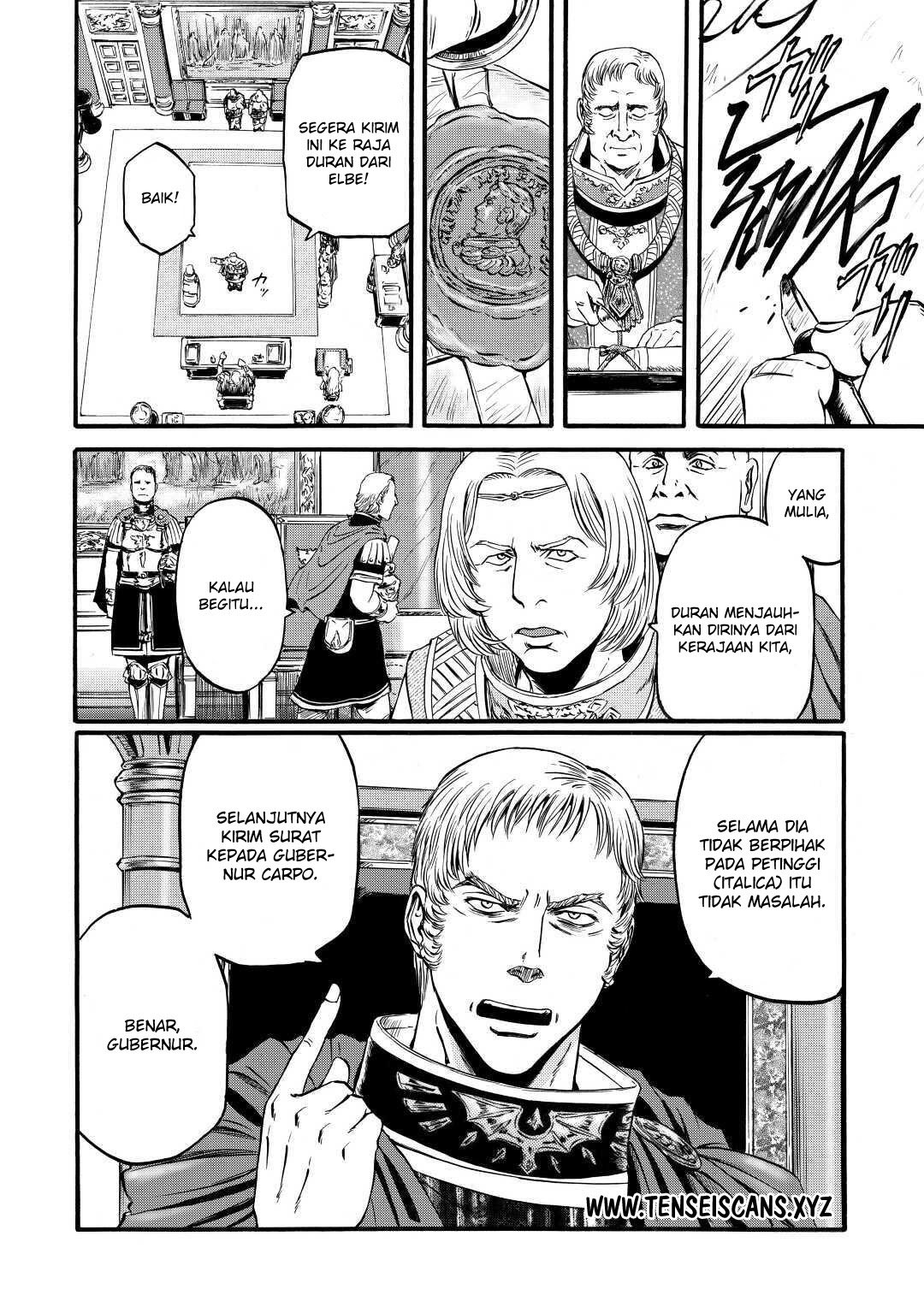 Gate – Jietai Kare no Chi nite Kaku Tatakeri Chapter 96 Gambar 20