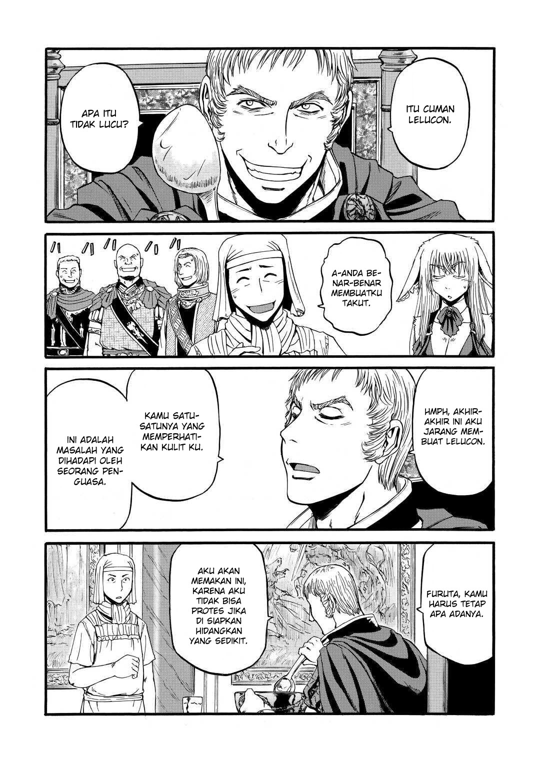 Gate – Jietai Kare no Chi nite Kaku Tatakeri Chapter 96 Gambar 28