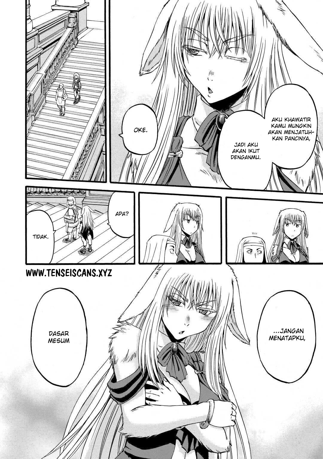 Gate – Jietai Kare no Chi nite Kaku Tatakeri Chapter 96 Gambar 30