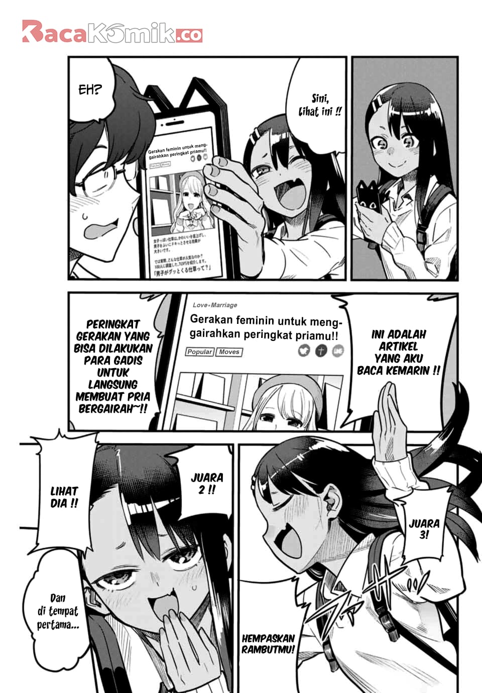 Ijiranaide, Nagatoro-san Chapter 63 Gambar 8