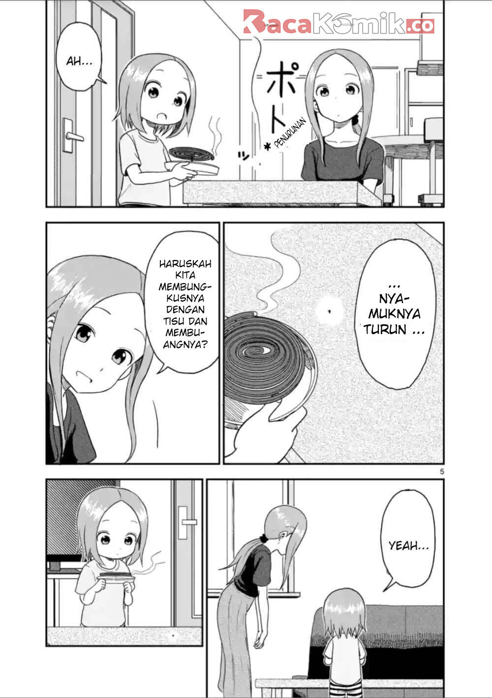 Karakai Jouzu no (Moto) Takagi-san Chapter 50 Gambar 6