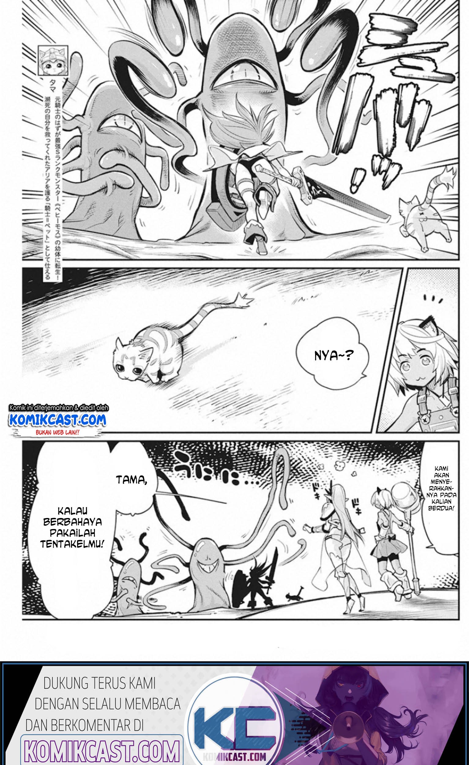 S-Rank Monster no Behemoth Dakedo, Neko to Machigawarete Erufu Musume no Kishi (Pet) Toshite Kurashitemasu Chapter 25 Gambar 6