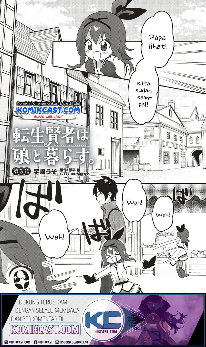 Baca  Tensei Kenja wa Musume to Kurasu Chapter 03.1 Gambar 2