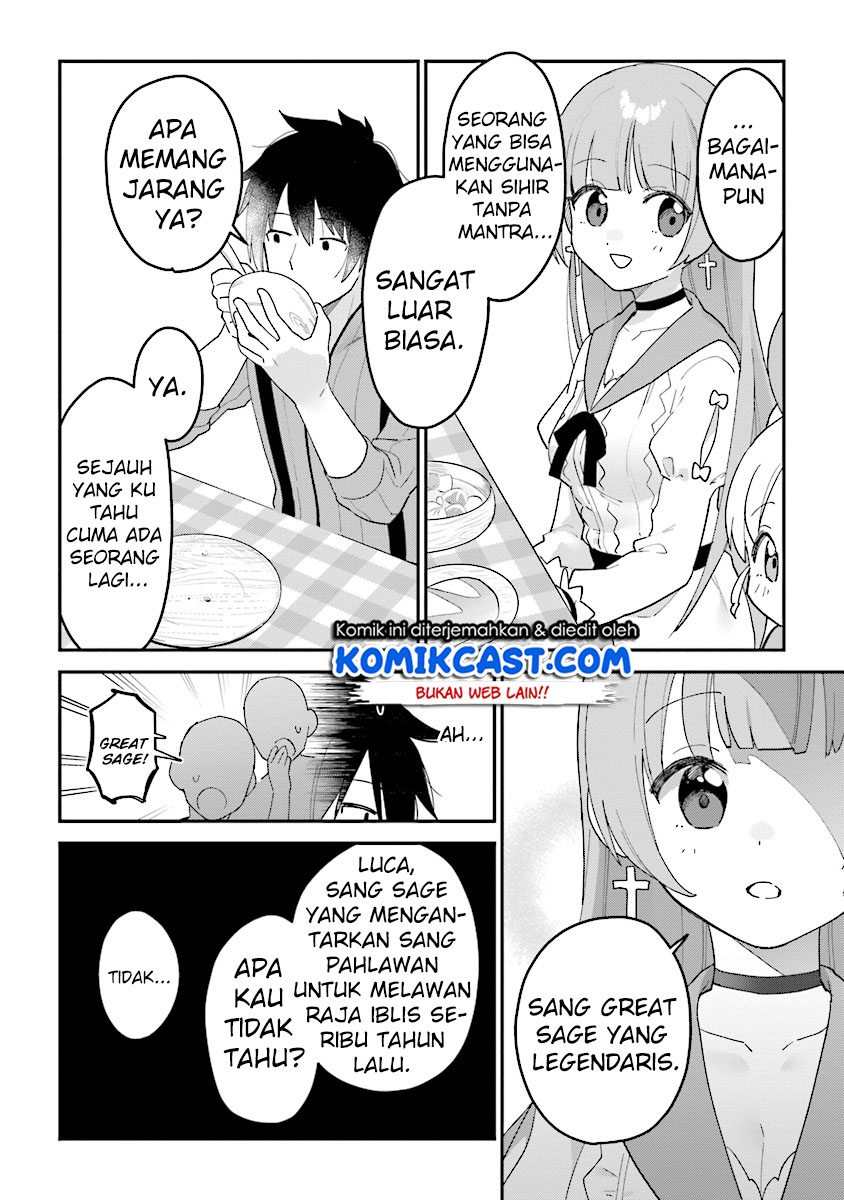 Tensei Kenja wa Musume to Kurasu Chapter 02.3 Gambar 6